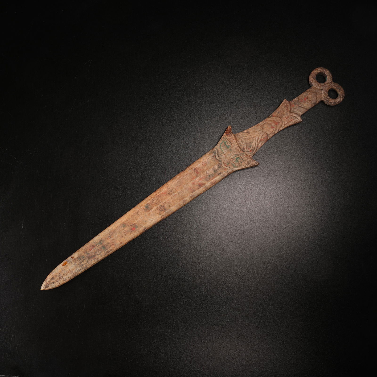 A SWORD IN ARCHAIC JADE: Sword in Archaic Jade