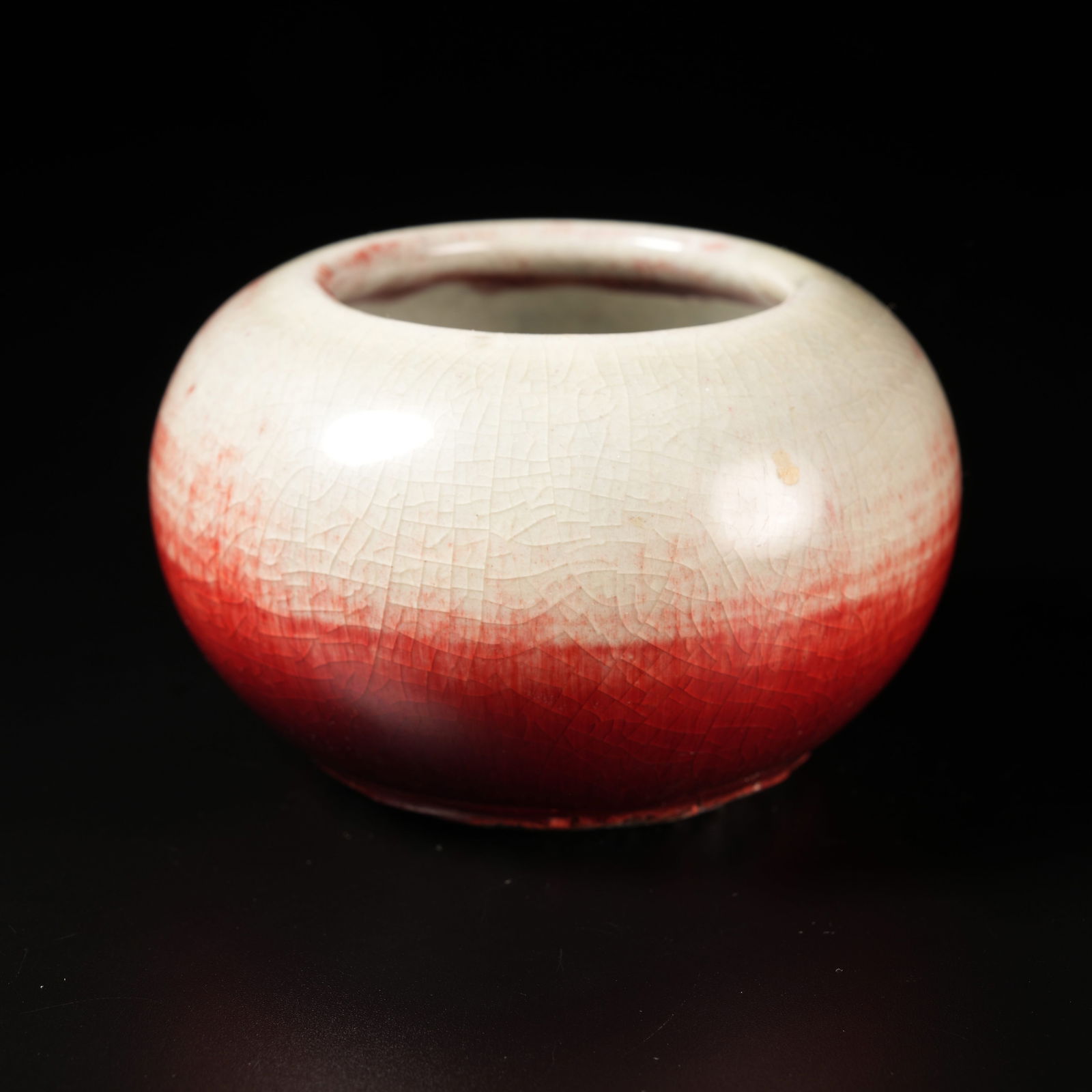 A LANGHONG GLAZE WATER VESSEL (1 of 9)