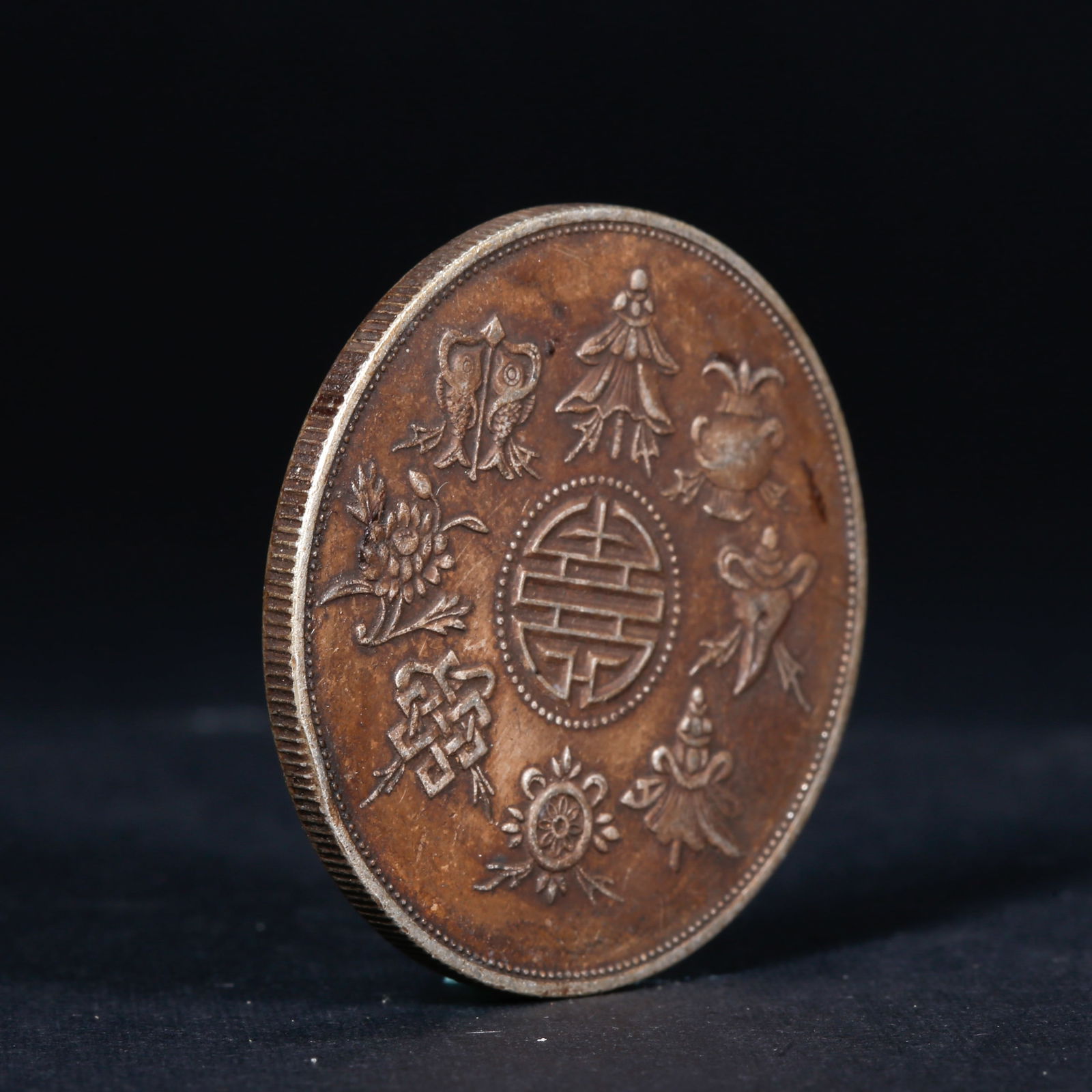 A SILVER DOLLAR COIN - 3