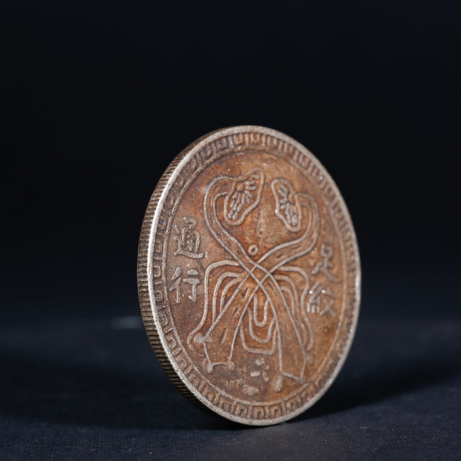 A SILVER DOLLAR COIN - 3