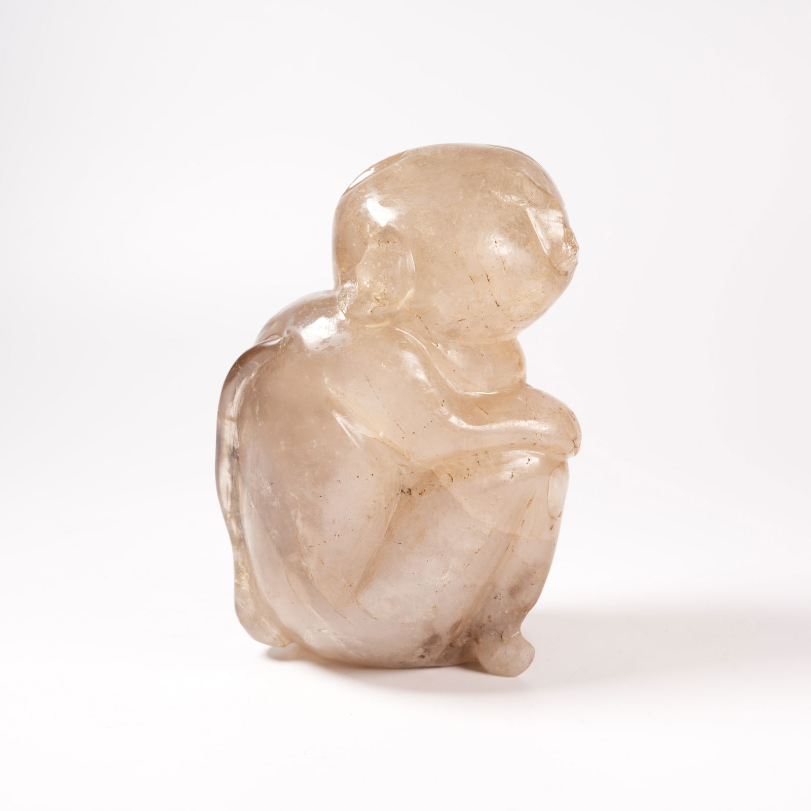 A CRYSTAL MONKEY ORNAMENT - 3