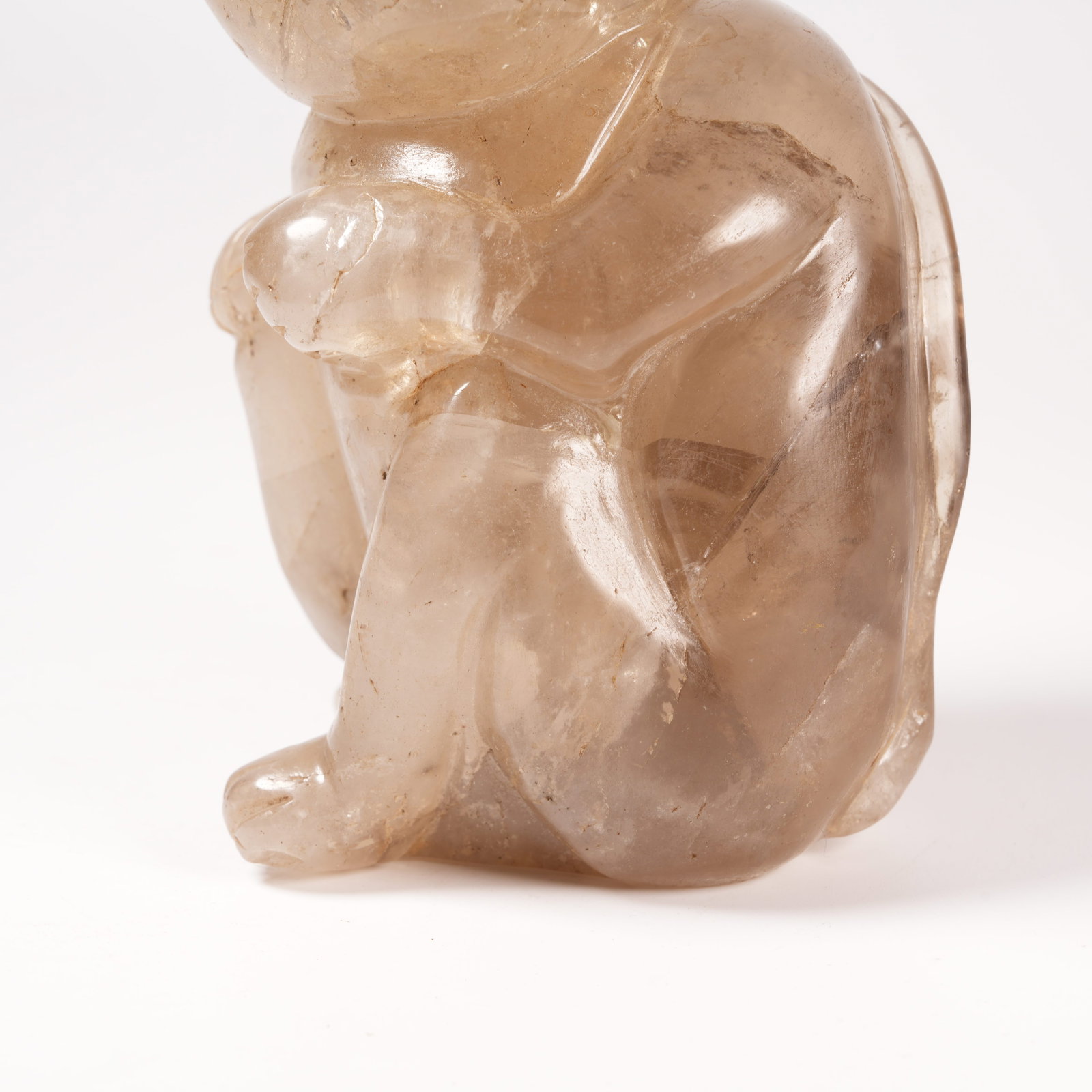 A CRYSTAL MONKEY ORNAMENT - 6