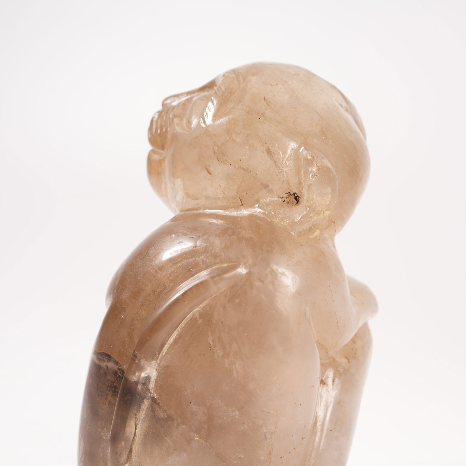 A CRYSTAL MONKEY ORNAMENT - 7