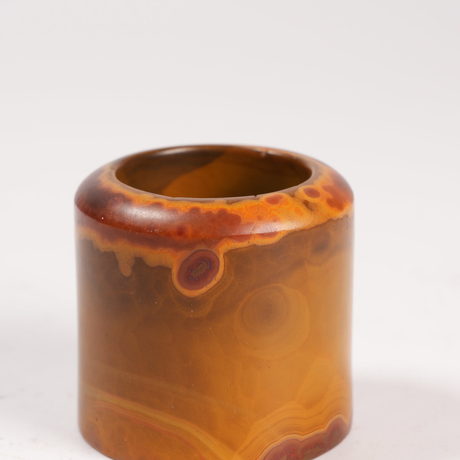 A AGATE THUMB RING - 5