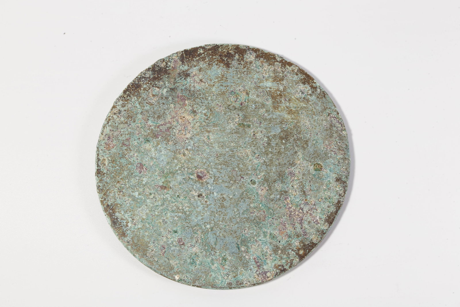 A BRONZE MIRROR - 8