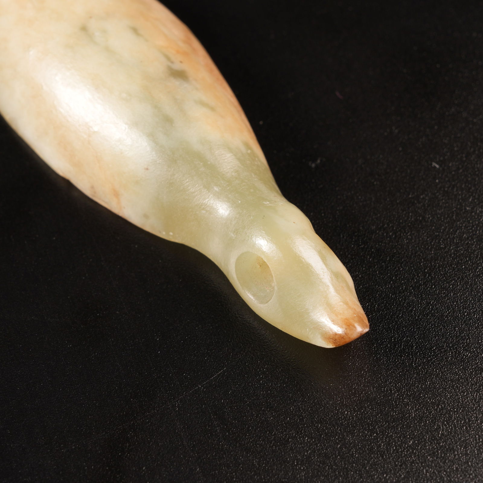 A ARCHAIC JADE SPOON - 7