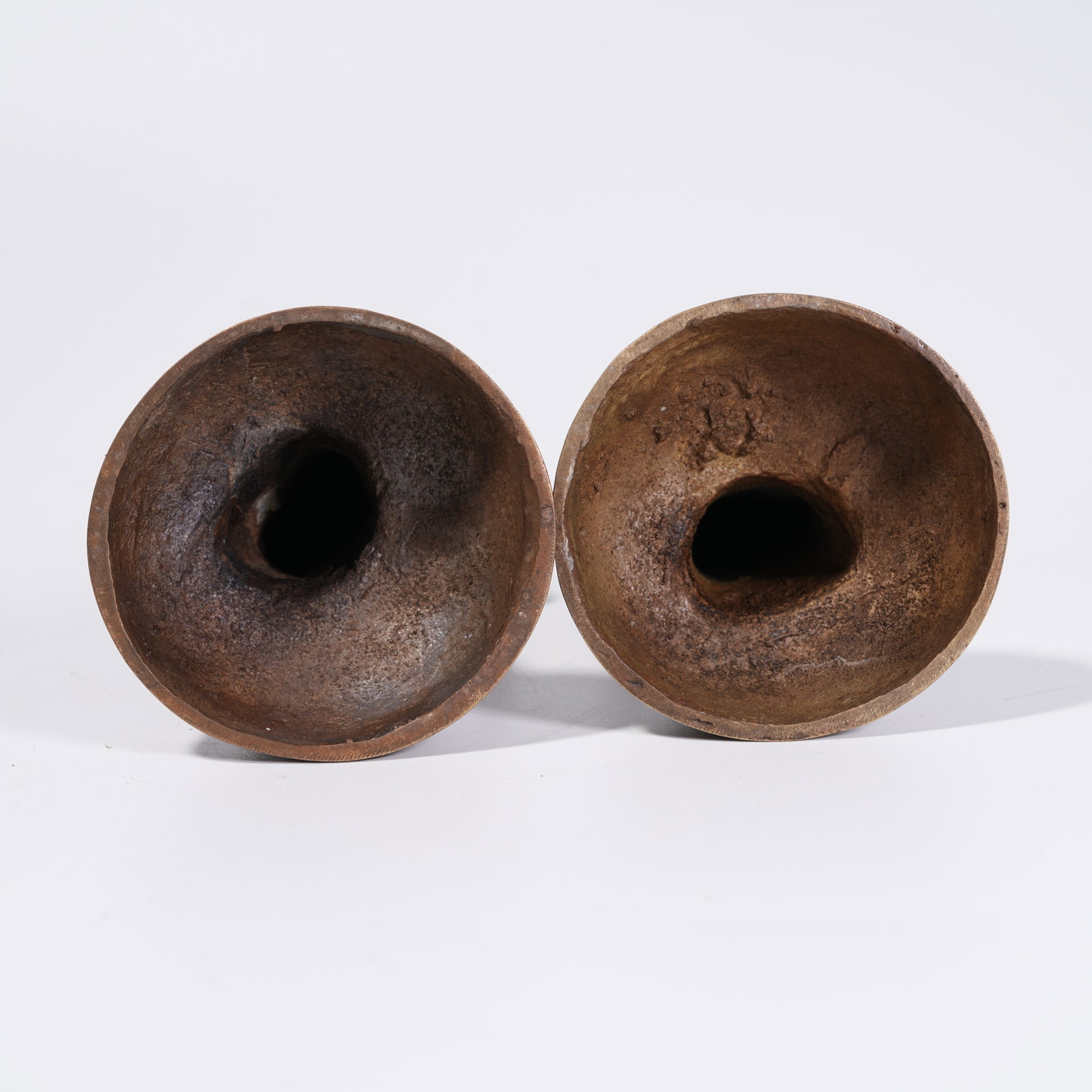 A BRONZE BUDDHA STATUES (PAIR) - 9