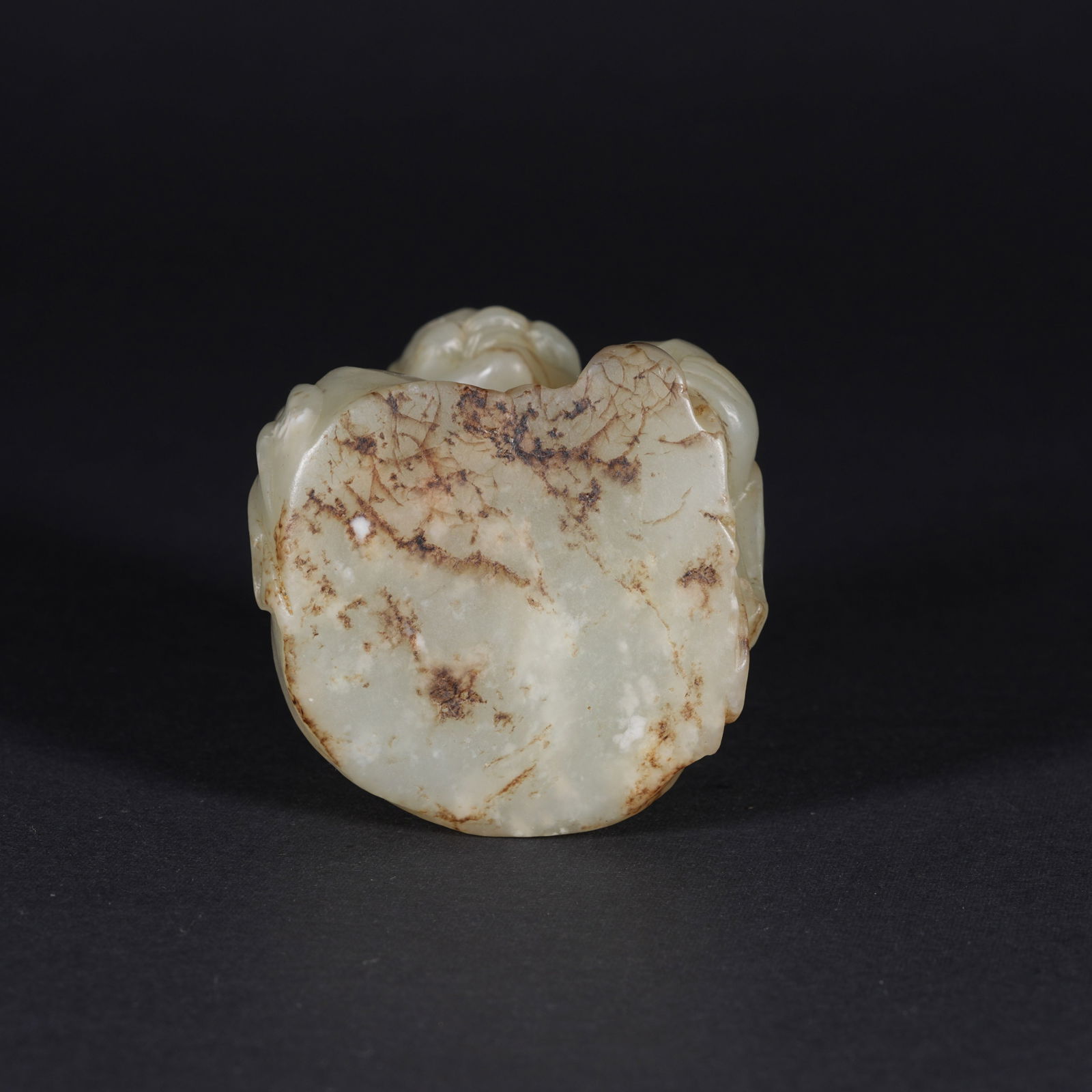 A HETIAN JADE FIGURE FIGURINE - 8