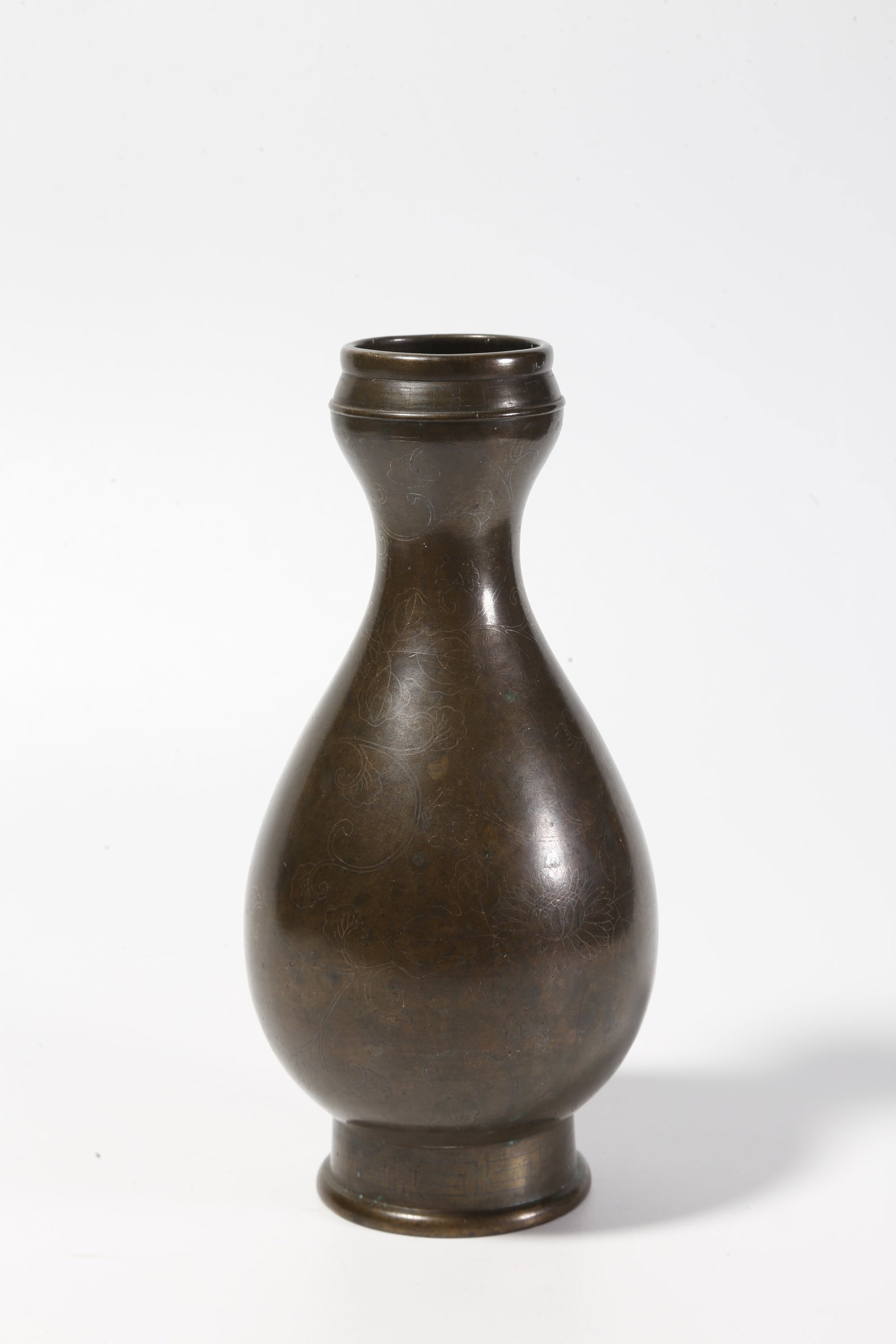 A BRONZE VASES (PAIR) - 3