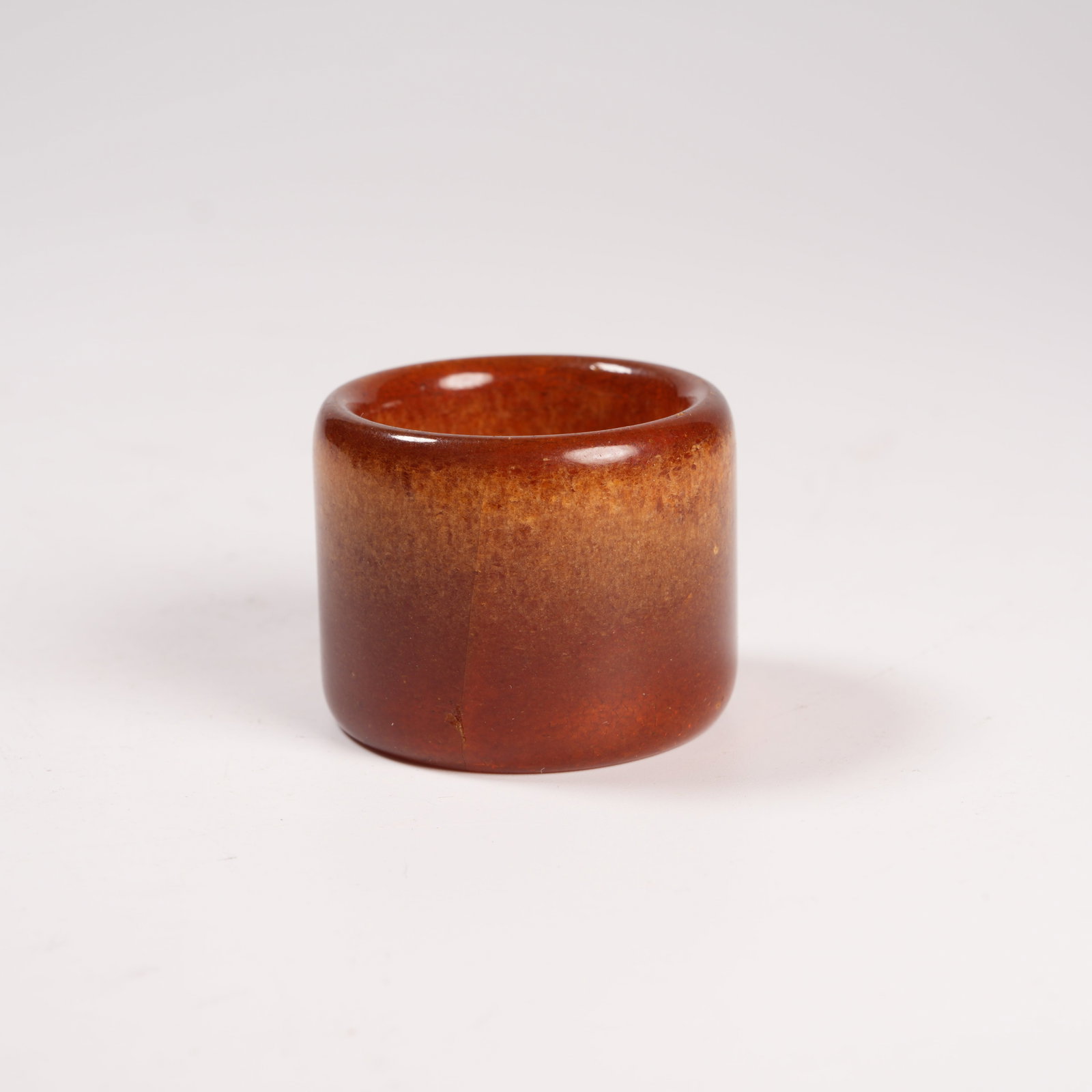 A AMBER THUMB RING - 4