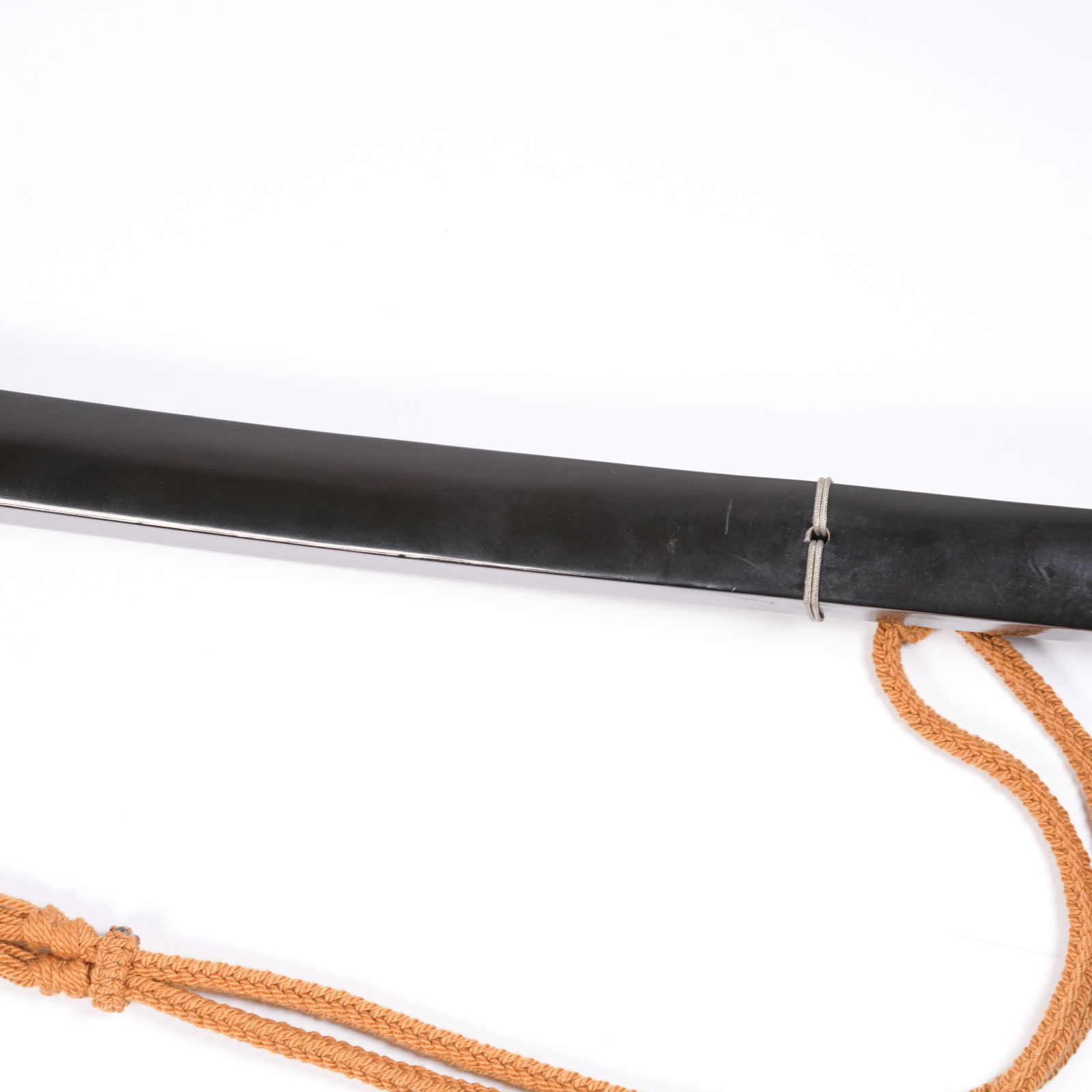 A LARGE LACQUER RUYI SCEPTER - 4