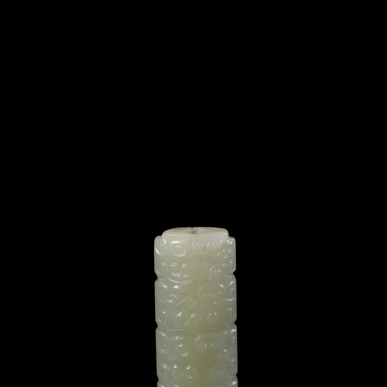 A HETIAN JADE TOGGLE - 5