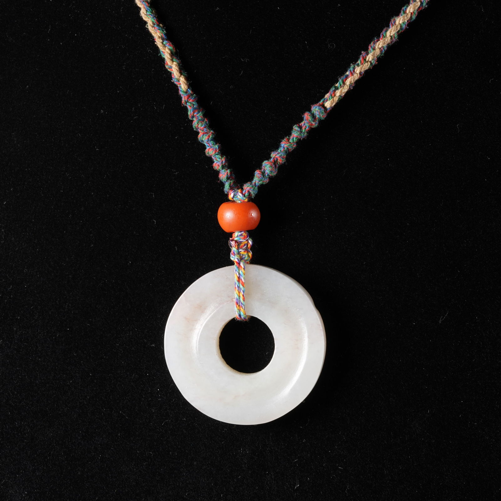 A HETIAN JADE PENDANT: Hetian jade pendant