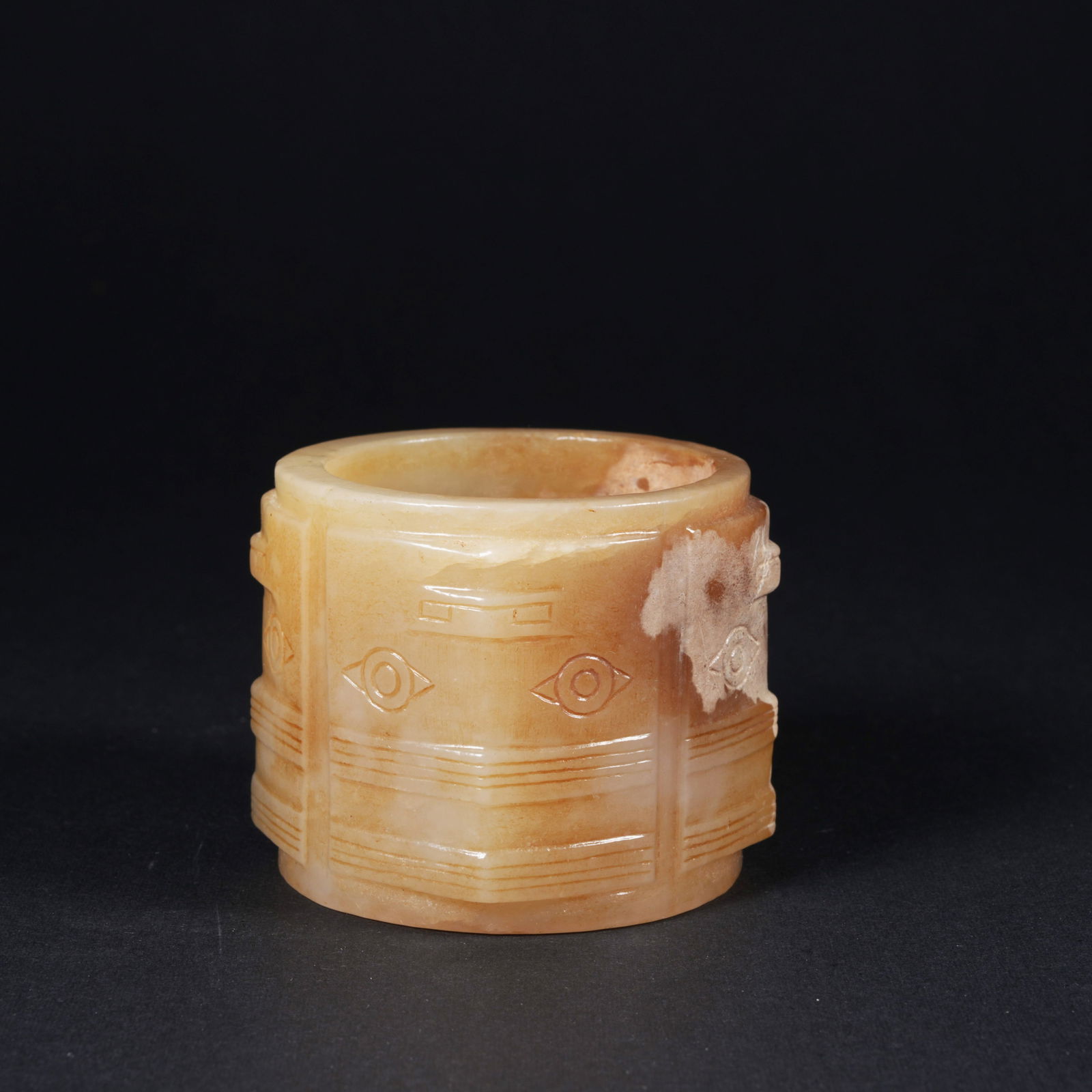 A ANCIENT JADE CONG: Ancient jade cong