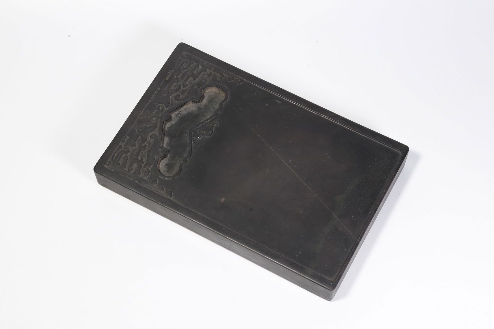 A STONE INKSTONE: Stone inkstone