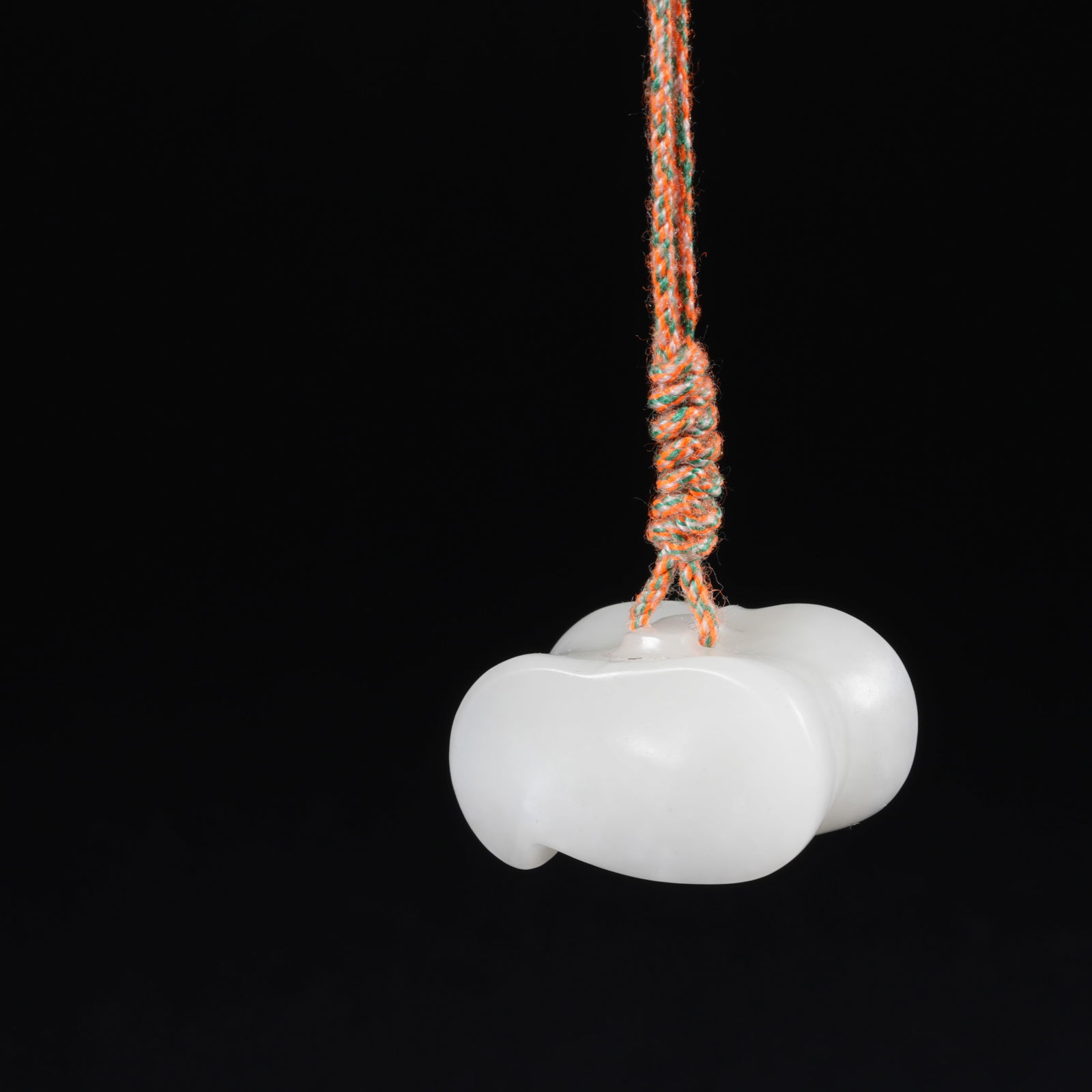 A HETIAN WHITE JADE PENDANT (1 of 9)
