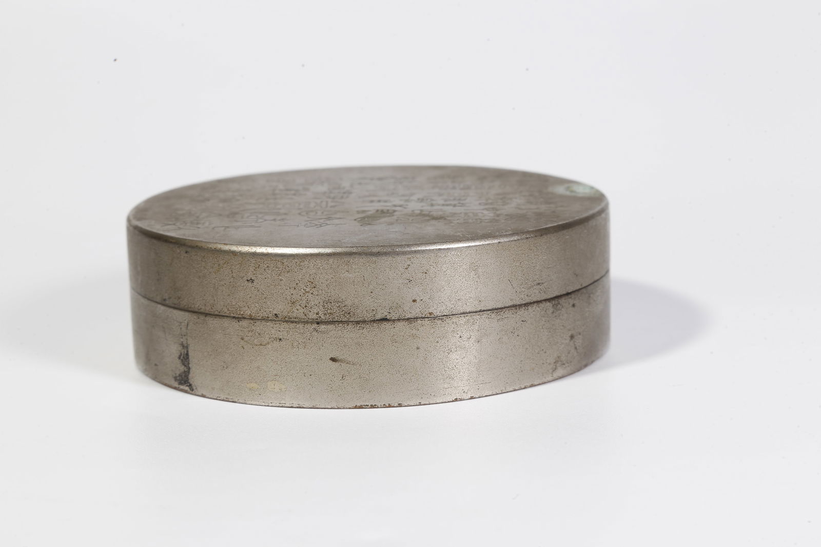 A BRONZE COVERED BOX - 3