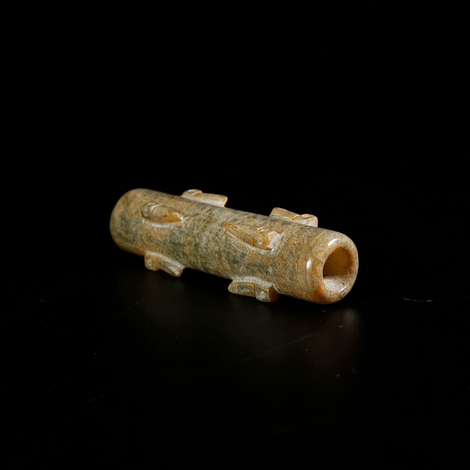A HETIAN JADE TOGGLE - 10