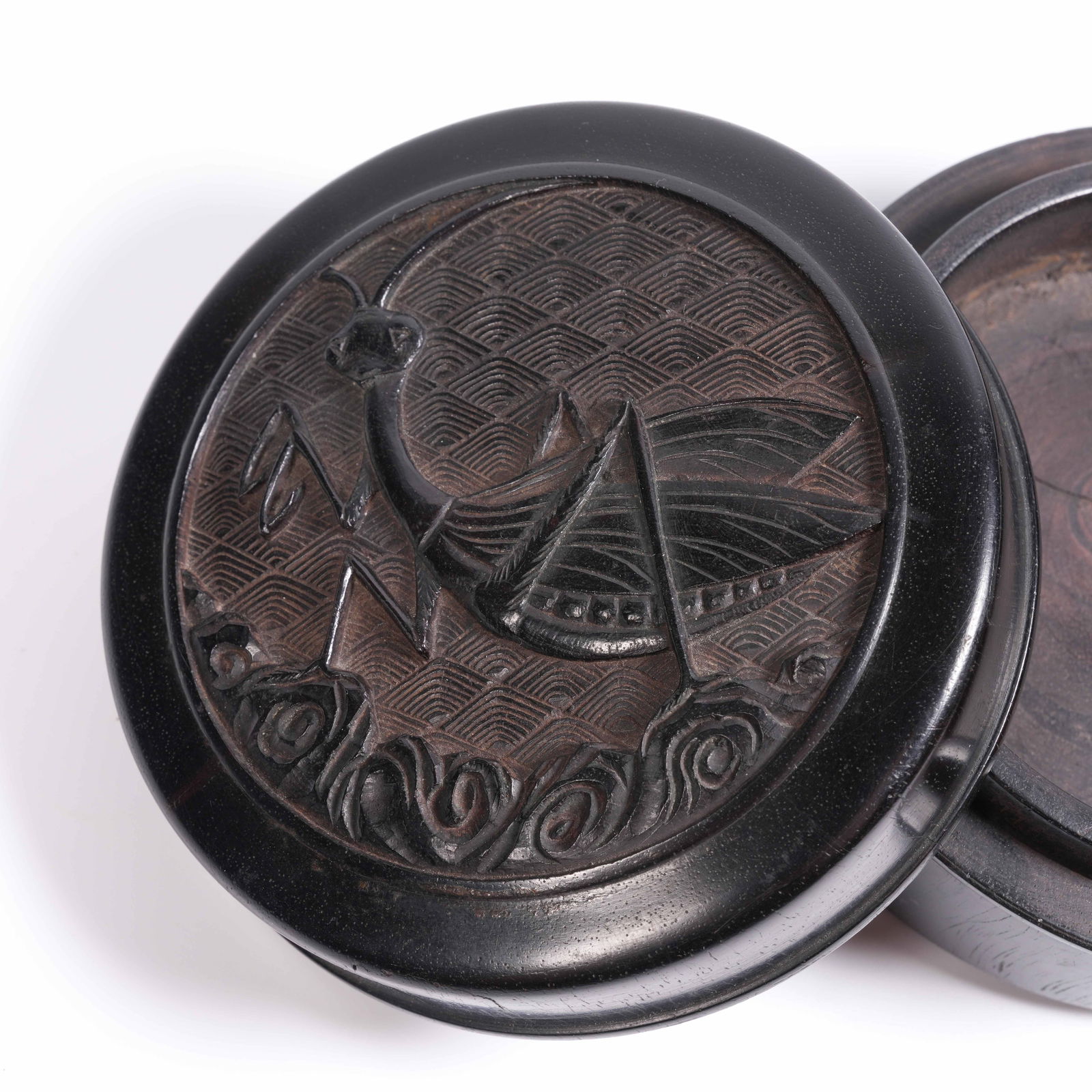 A ZITAN INSECT-PATTERN INK PASTE BOX - 2