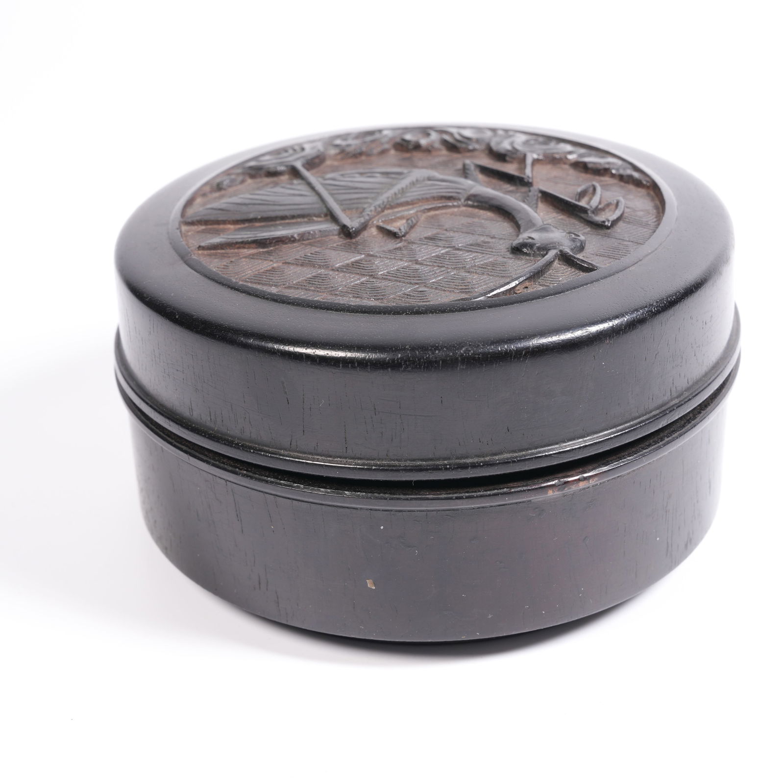 A ZITAN INSECT-PATTERN INK PASTE BOX - 6