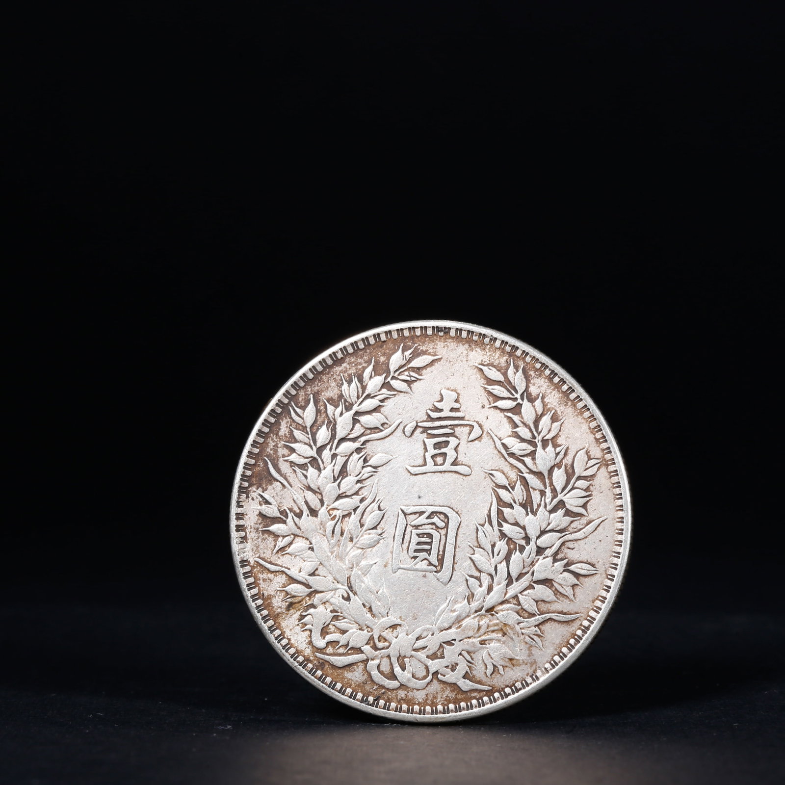 A SILVER DOLLAR COIN - 2