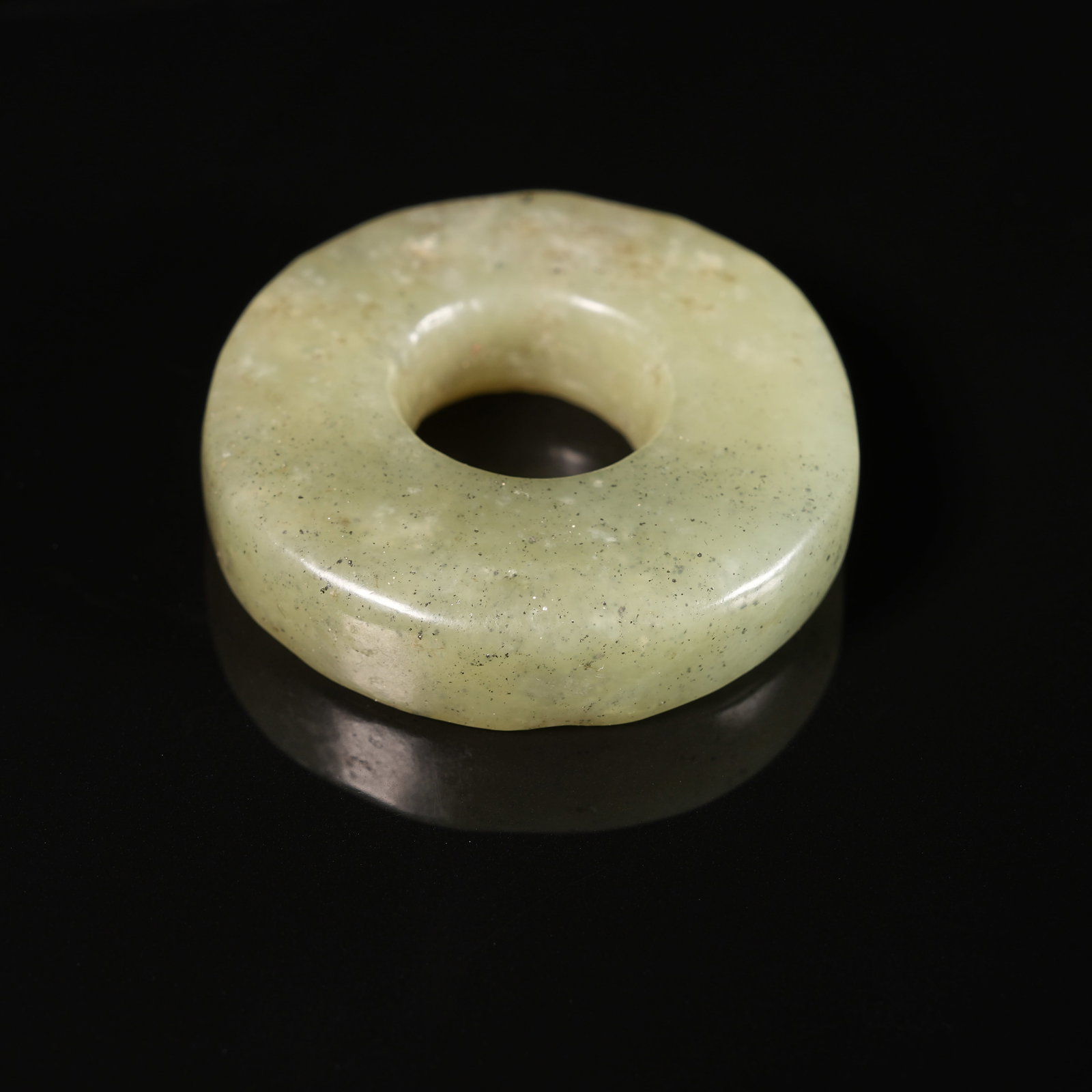 A ANCIENT JADE RING - 4