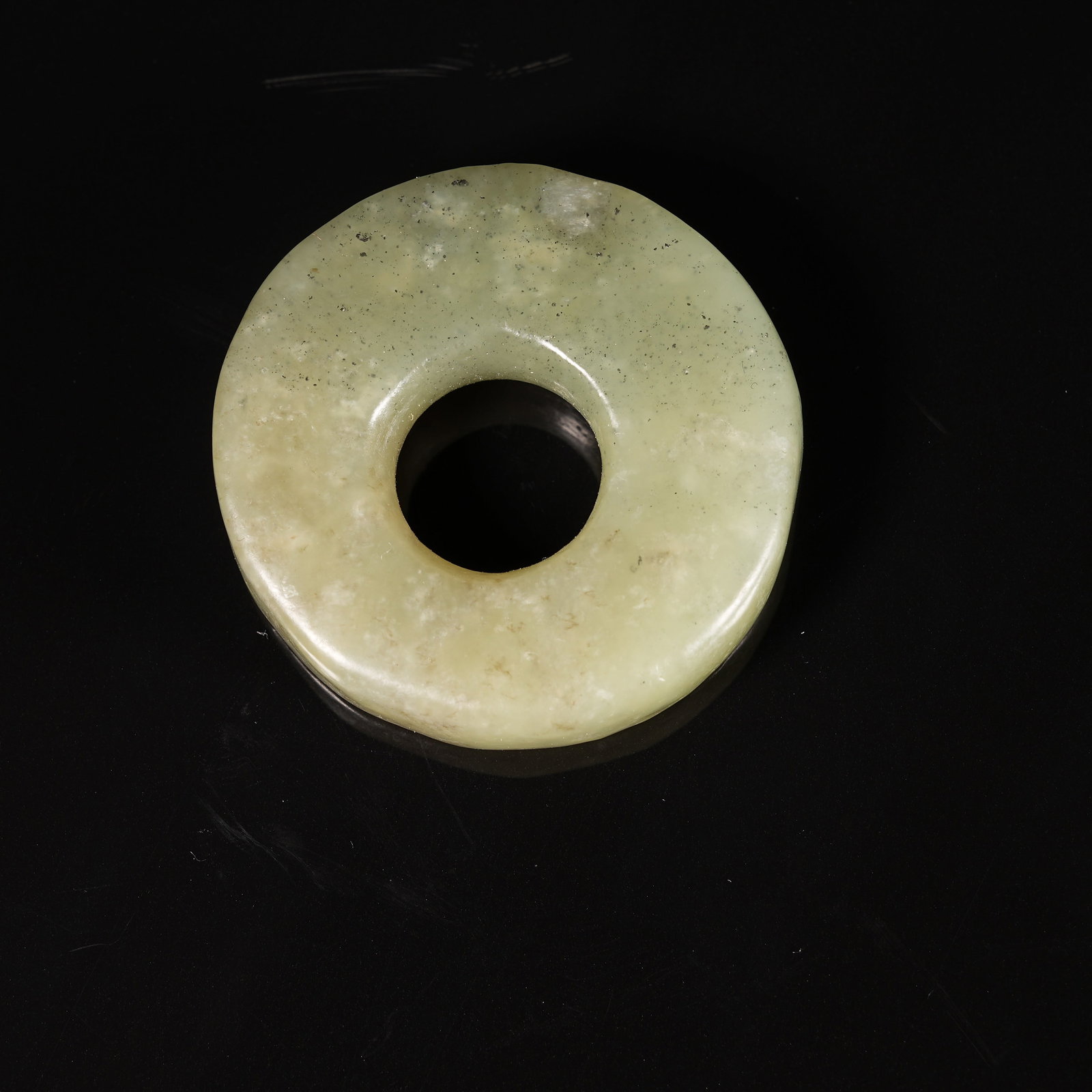 A ANCIENT JADE RING - 6