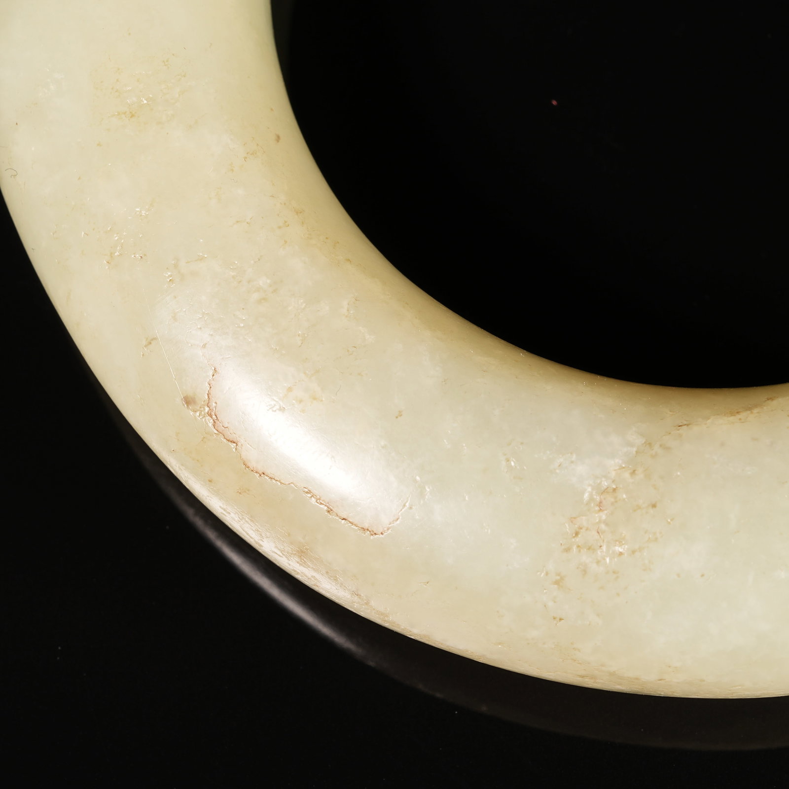 A ANCIENT JADE RING - 3