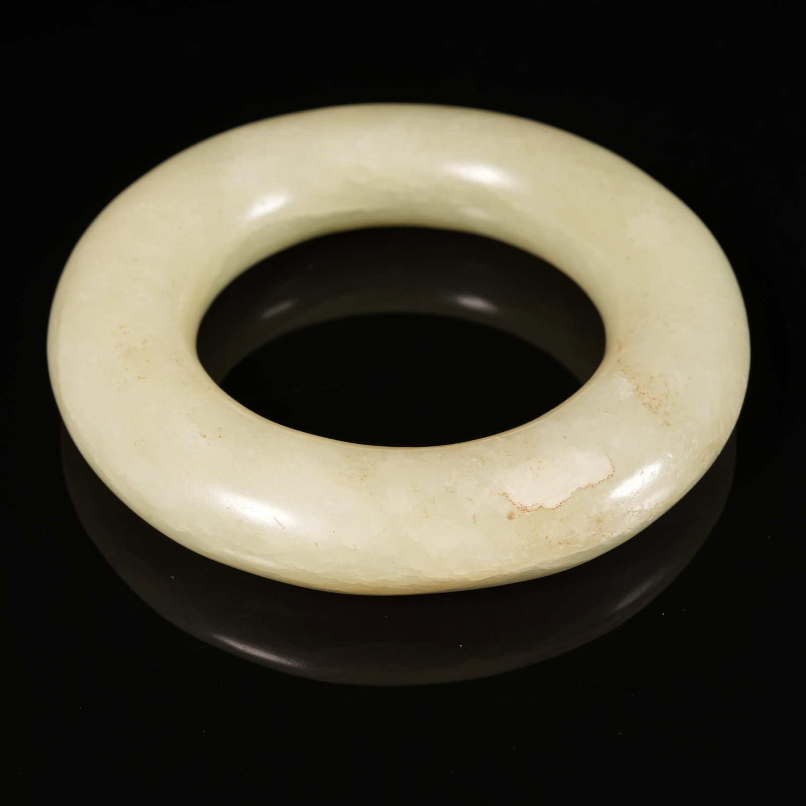 A ANCIENT JADE RING - 6