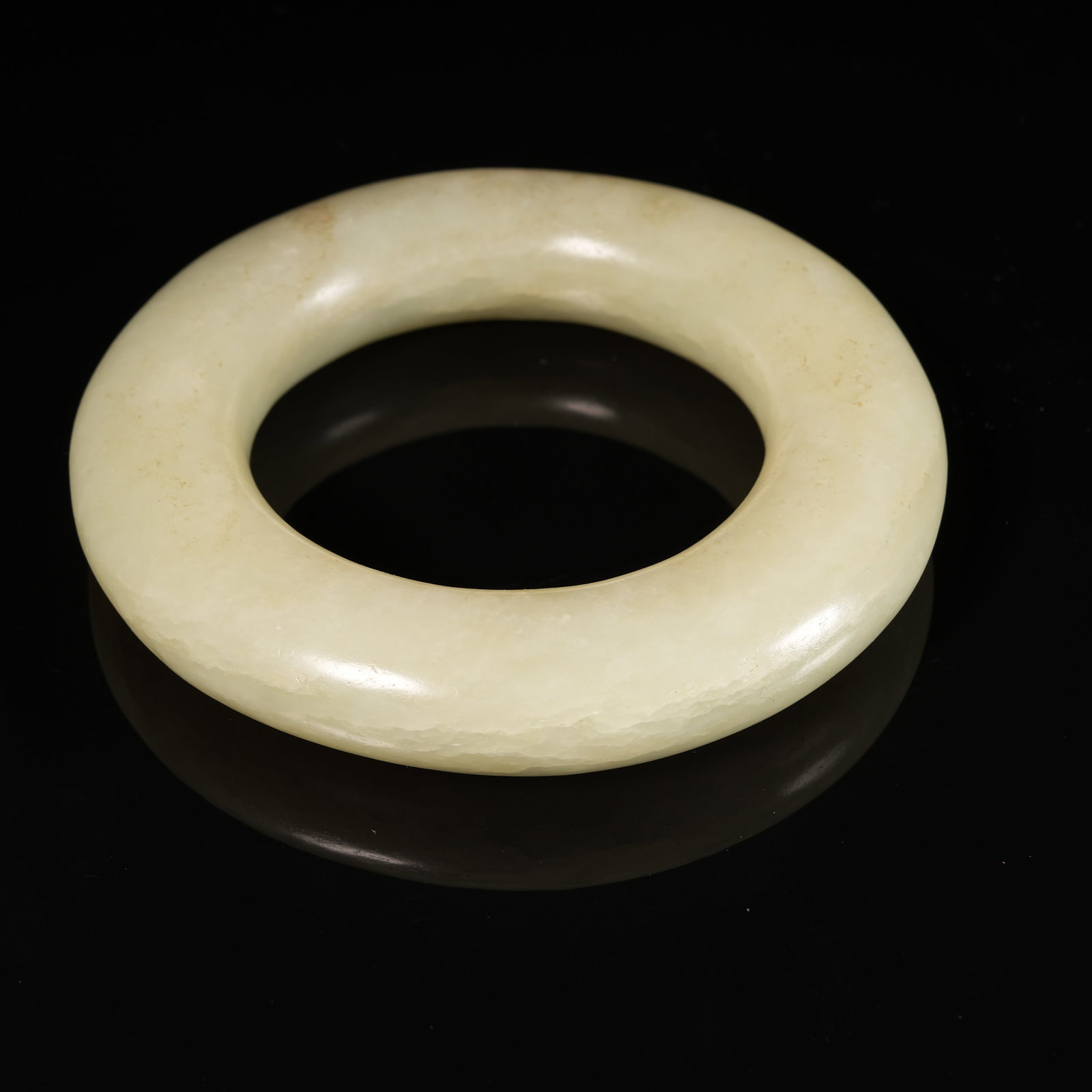 A ANCIENT JADE RING - 8