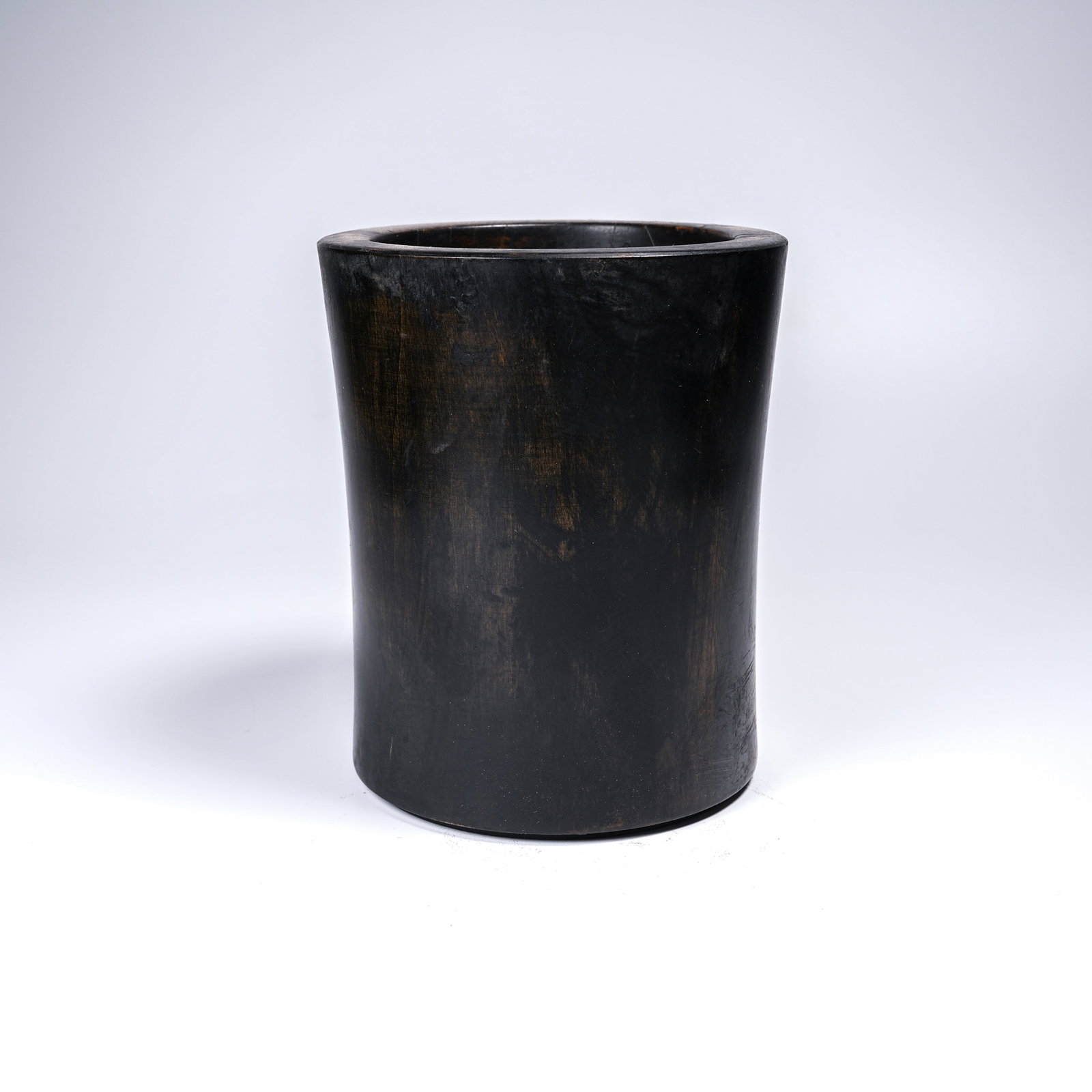 A ZITAN (RED SANDALWOOD) BRUSH HOLDER (1 of 9)