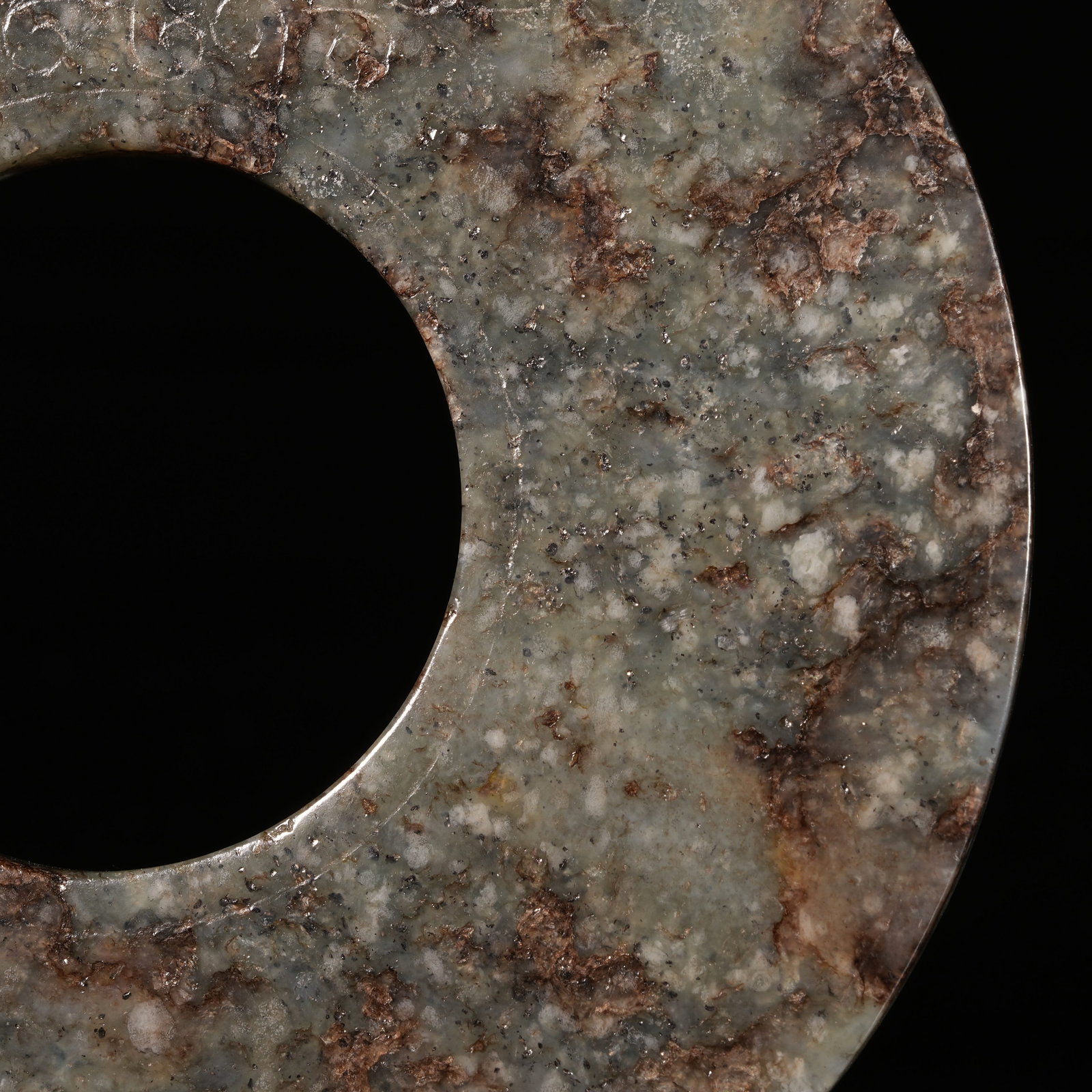 A ANCIENT JADE BI DISK - 3