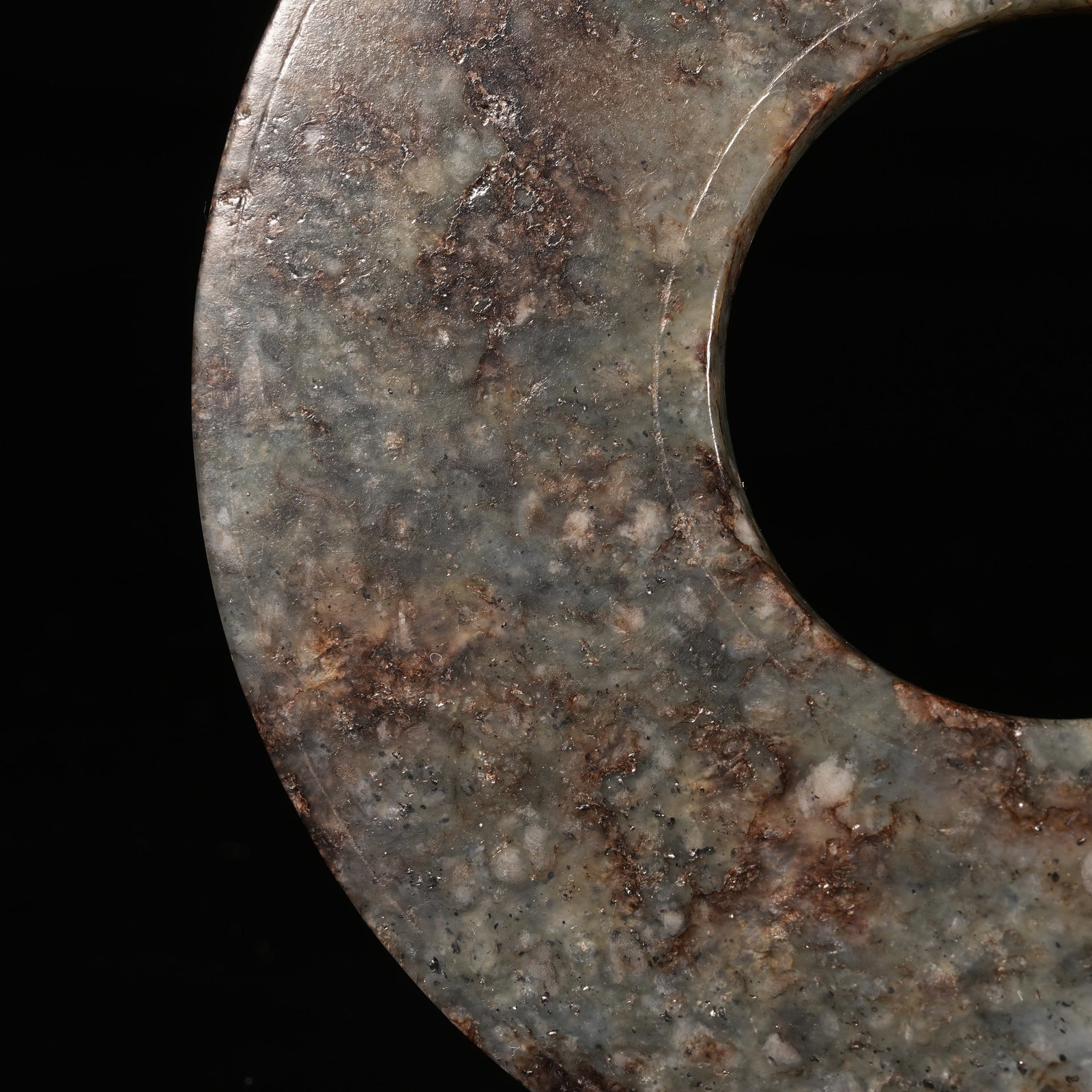 A ANCIENT JADE BI DISK - 4