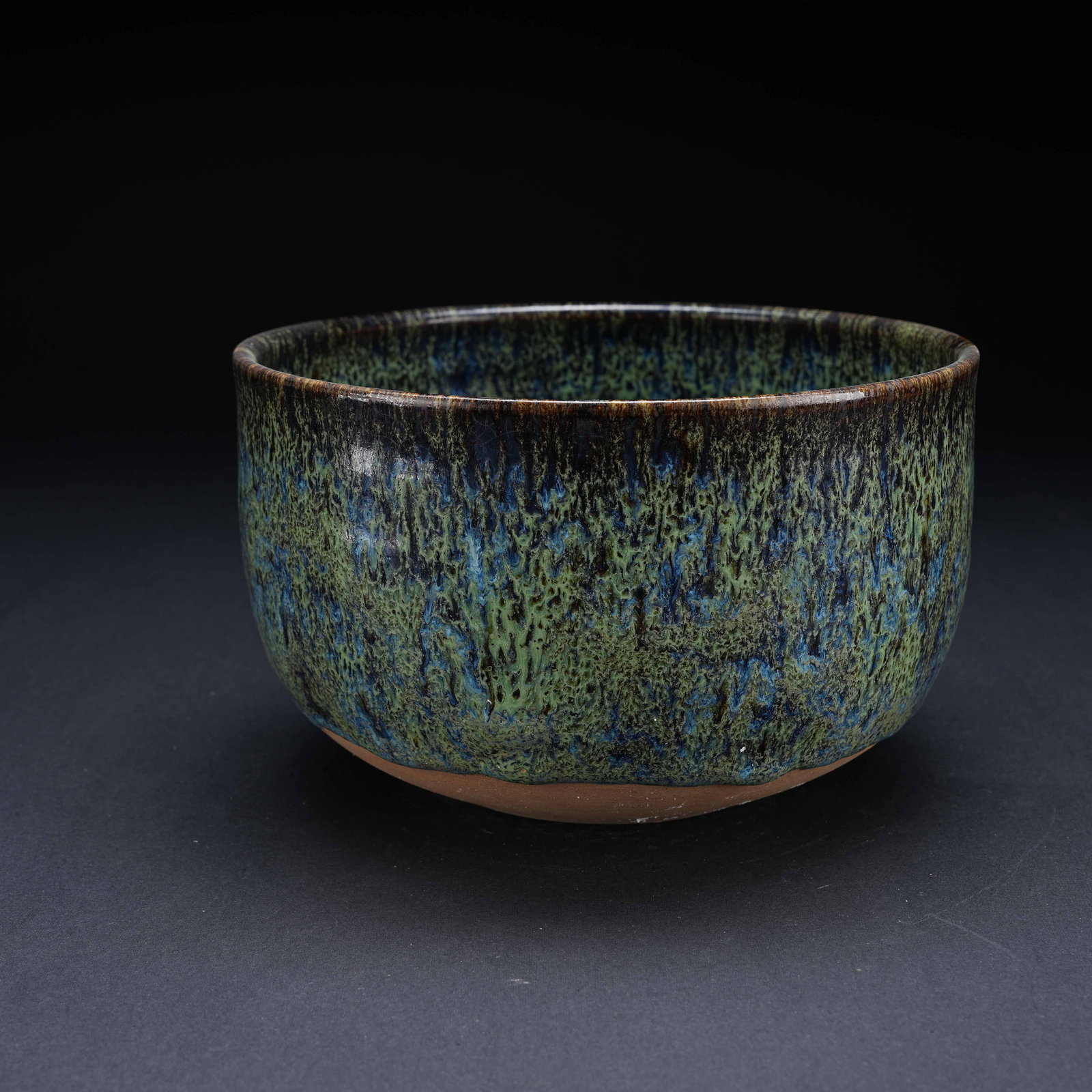 A YAO KILN TRANSMUTATION GLAZE LARGE BOWL (1 of 9)