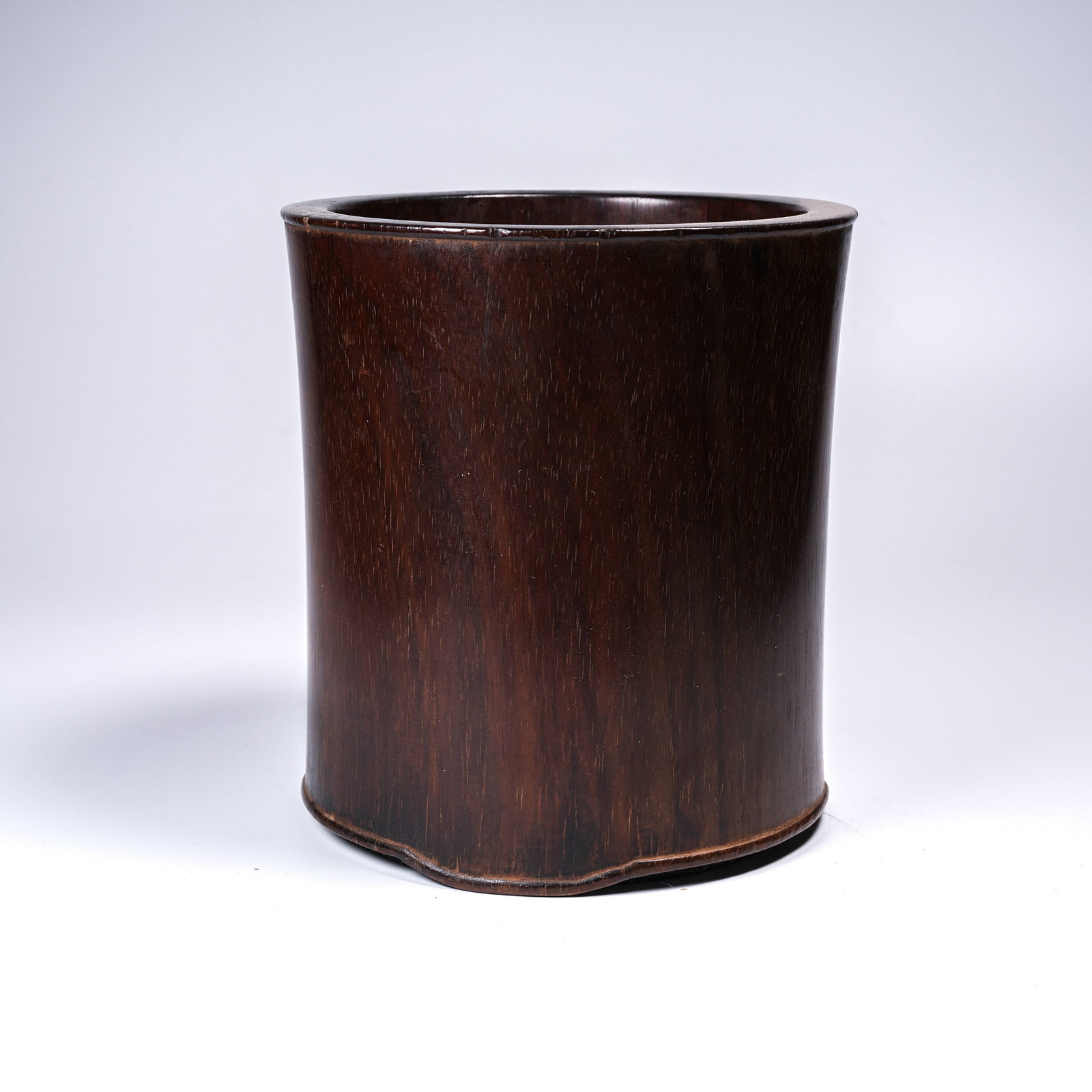 A ZITAN (RED SANDALWOOD) BRUSH HOLDER (1 of 9)