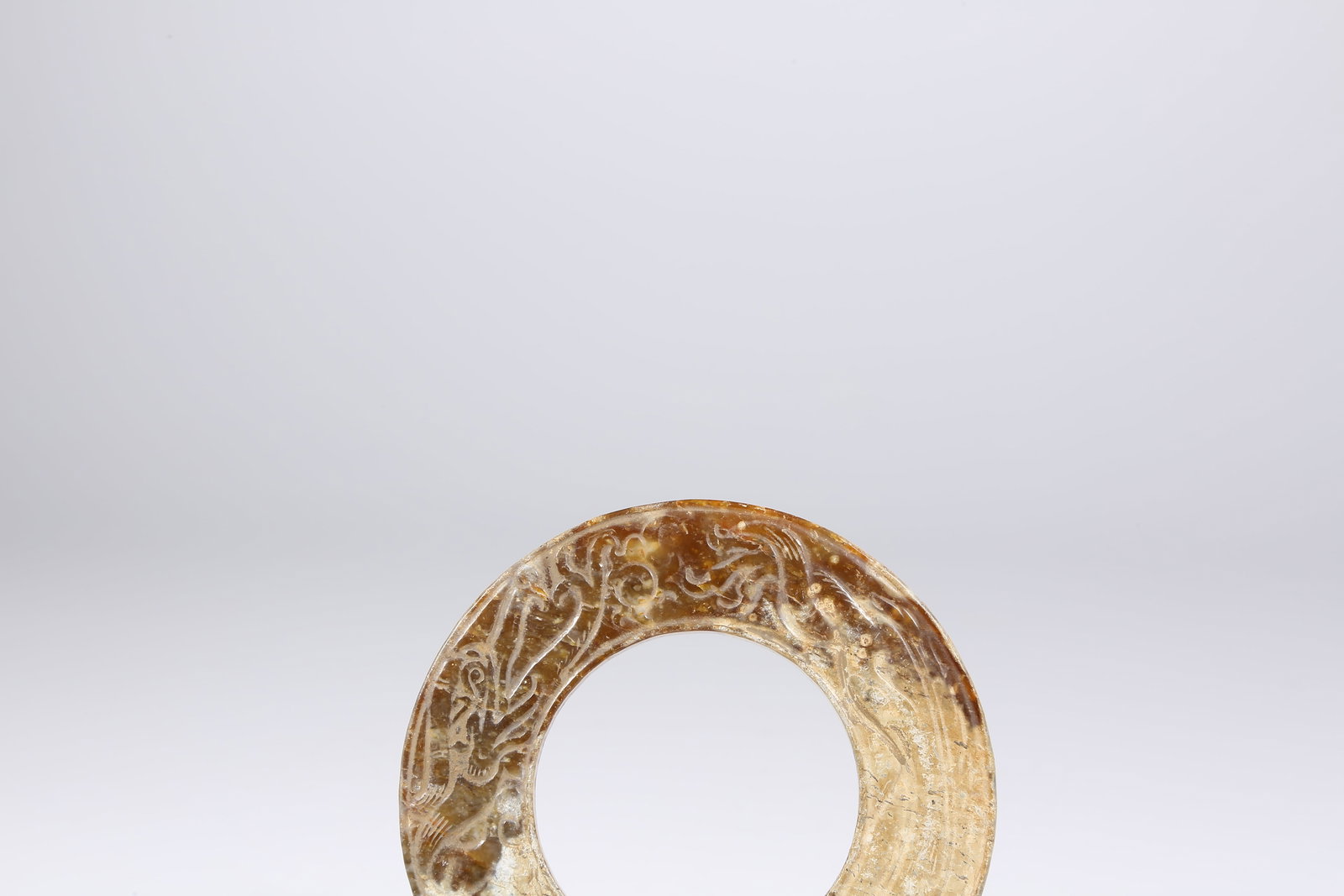 A ANCIENT JADE RING - 4