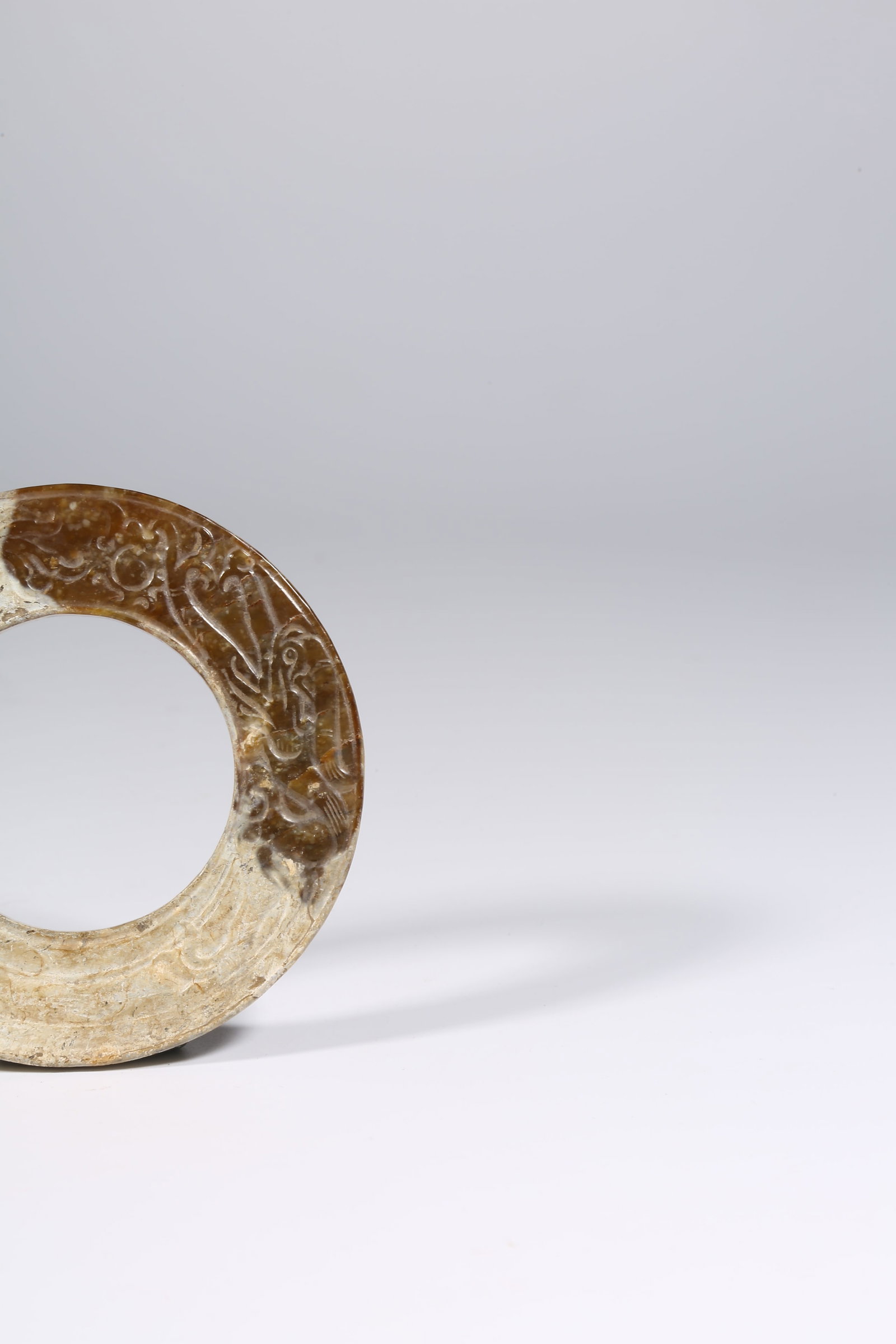 A ANCIENT JADE RING - 8