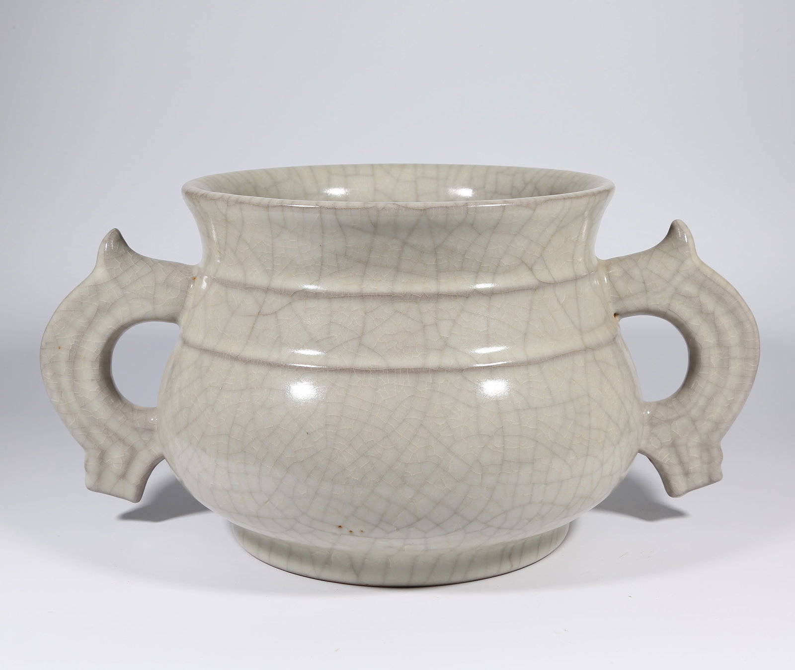 A GE KILN BEAST-HANDLED GUI-STYLE CENSER (1 of 9)