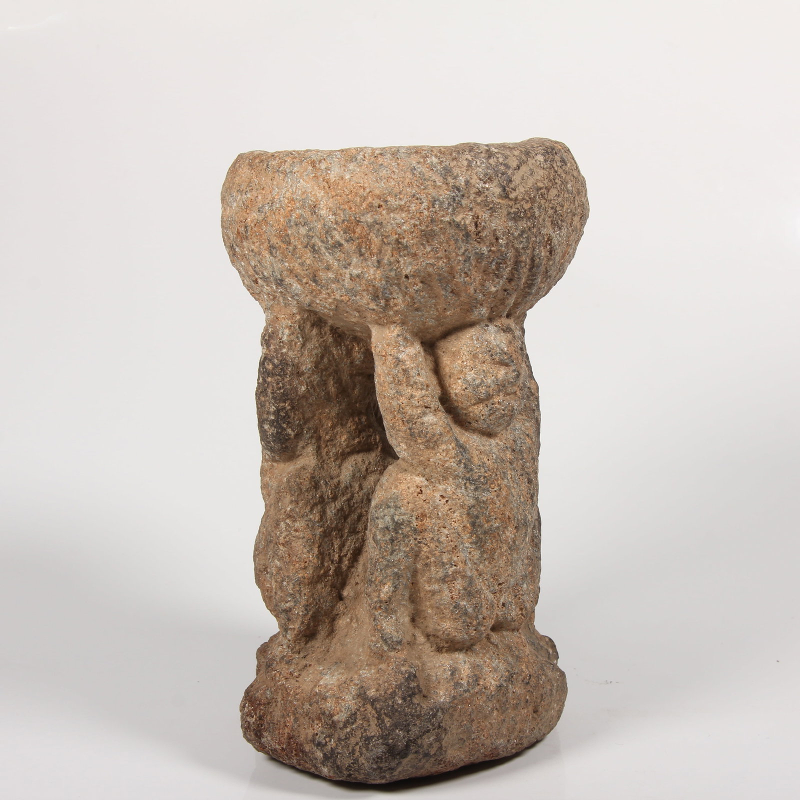 A STONE OIL LAMP (1 of 10)