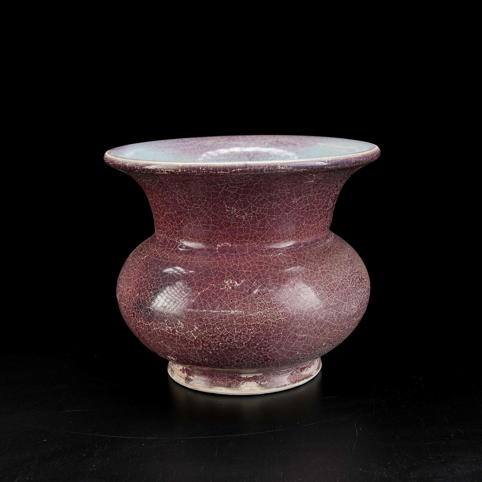 A JUN KILN GLAZED FLOWER POT (1 of 9)