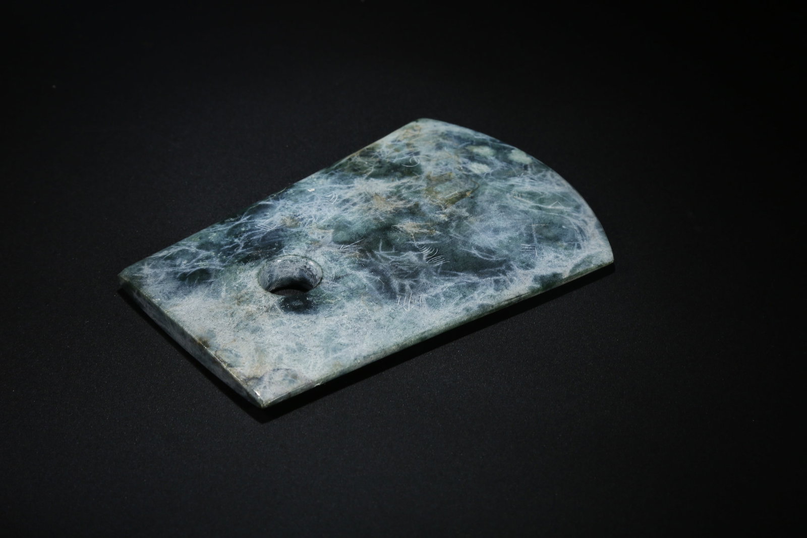A ANCIENT JADE AXE - 5
