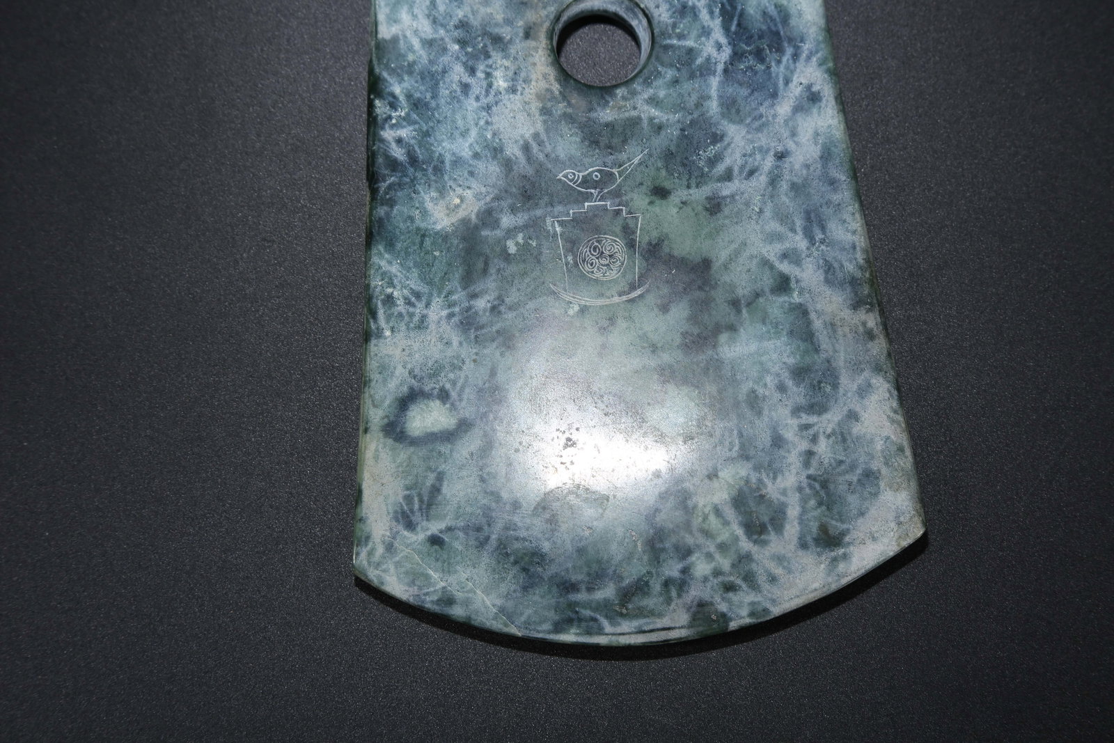 A ANCIENT JADE AXE - 6