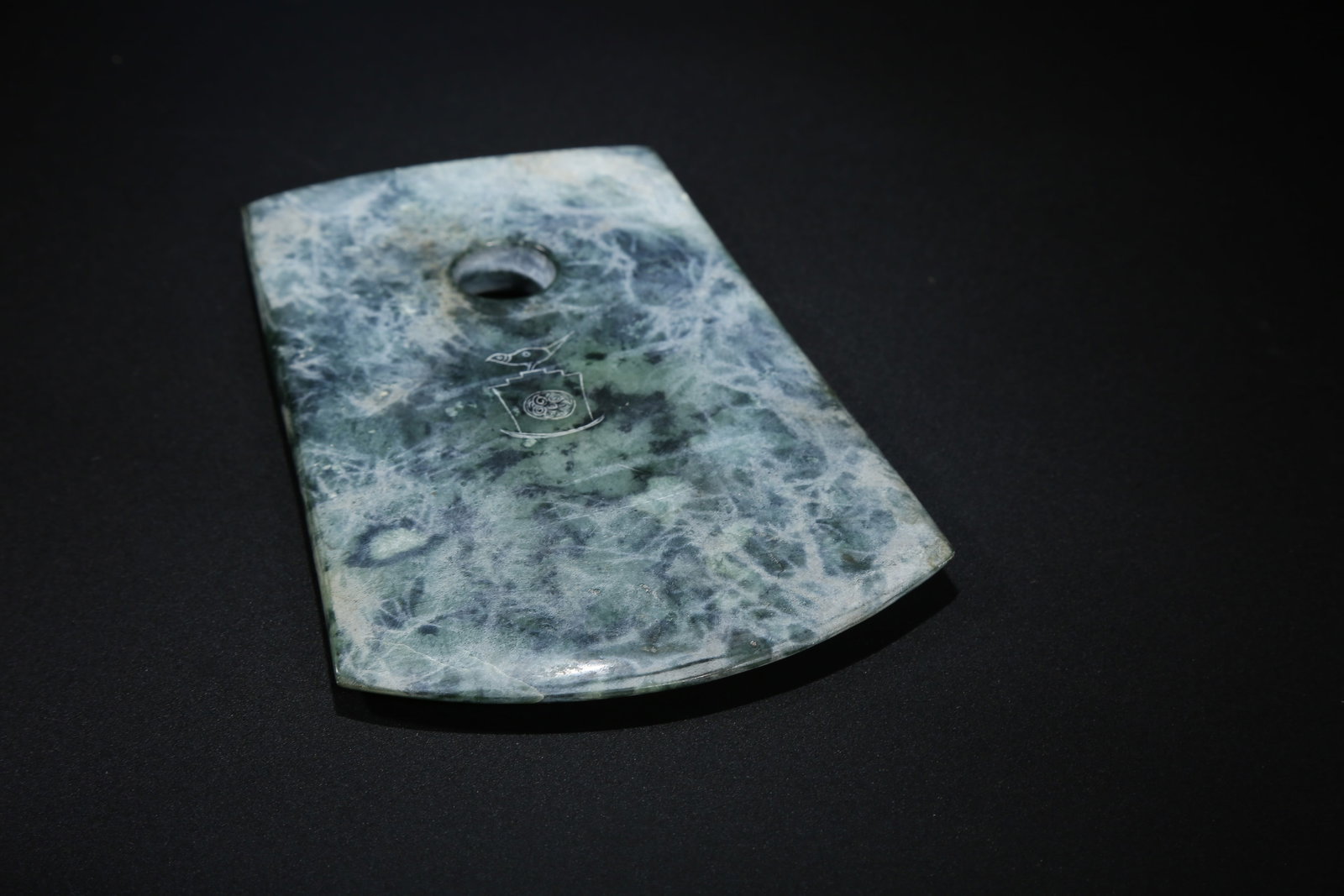 A ANCIENT JADE AXE - 8