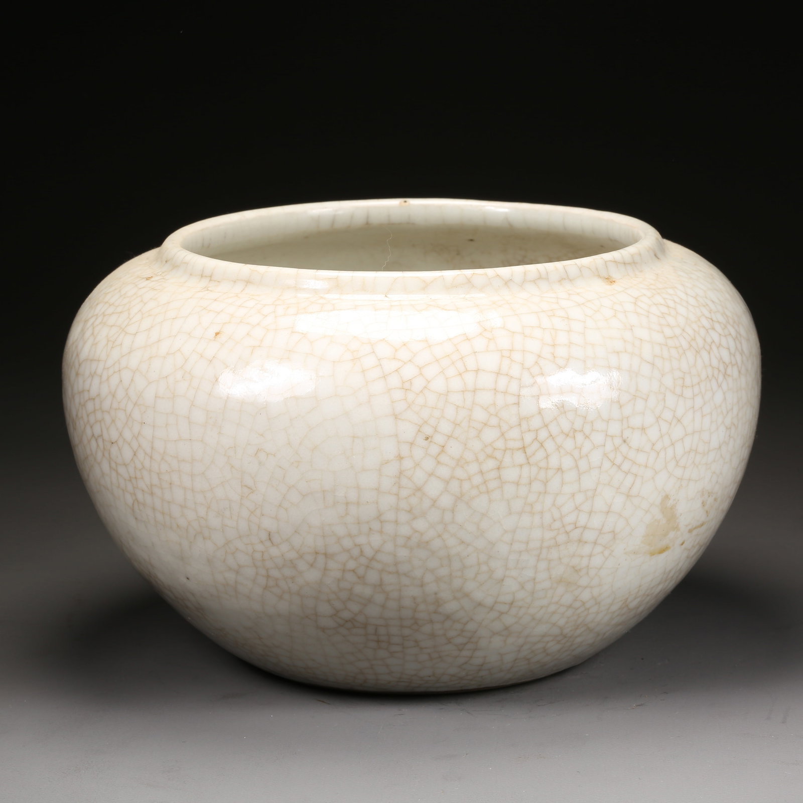 A IMITATION GE KILN BOWL-SHAPED WASH: Imitation Ge Kiln Bowl-Shaped Wash