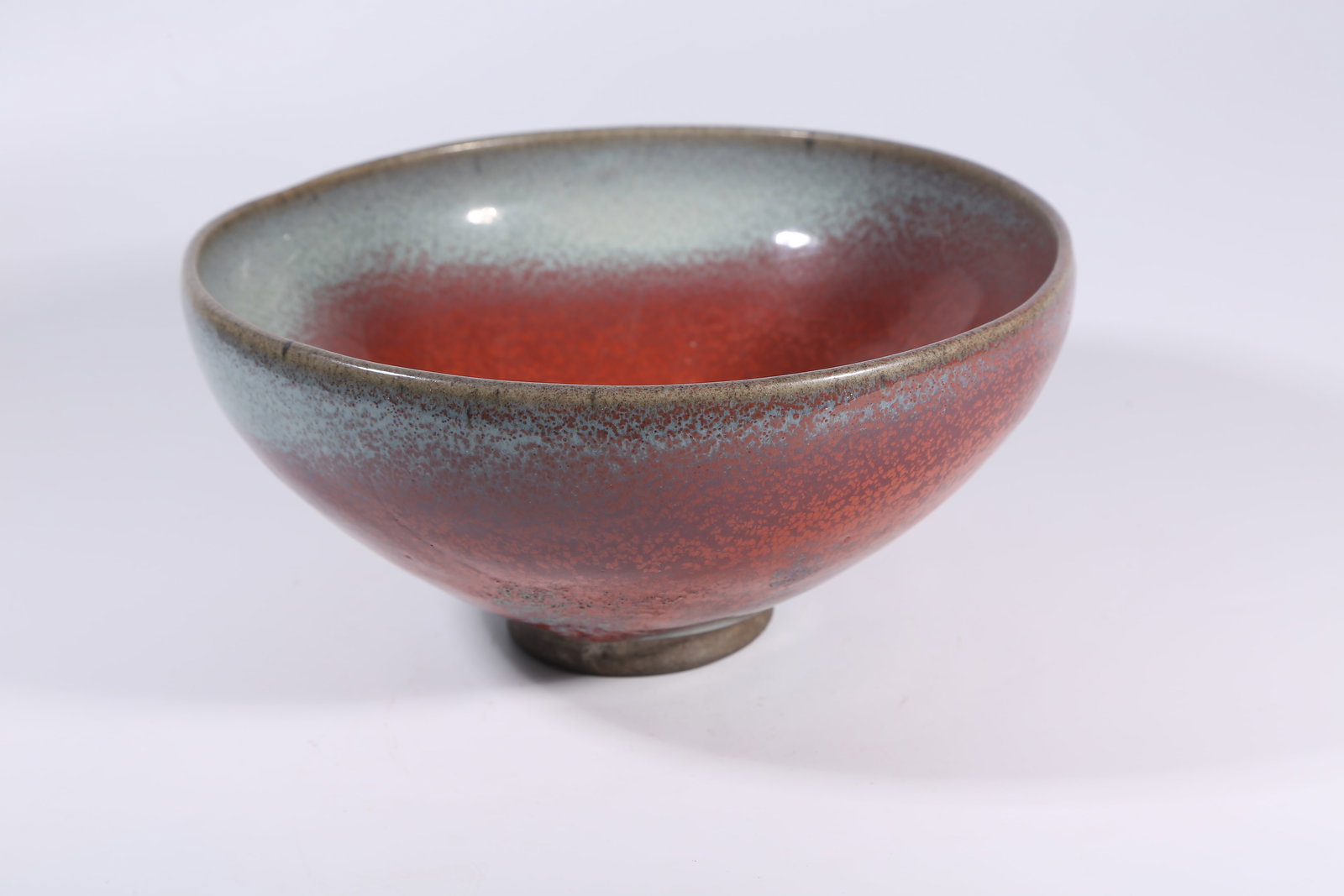 A JUN WARE LARGE BOWL - 3