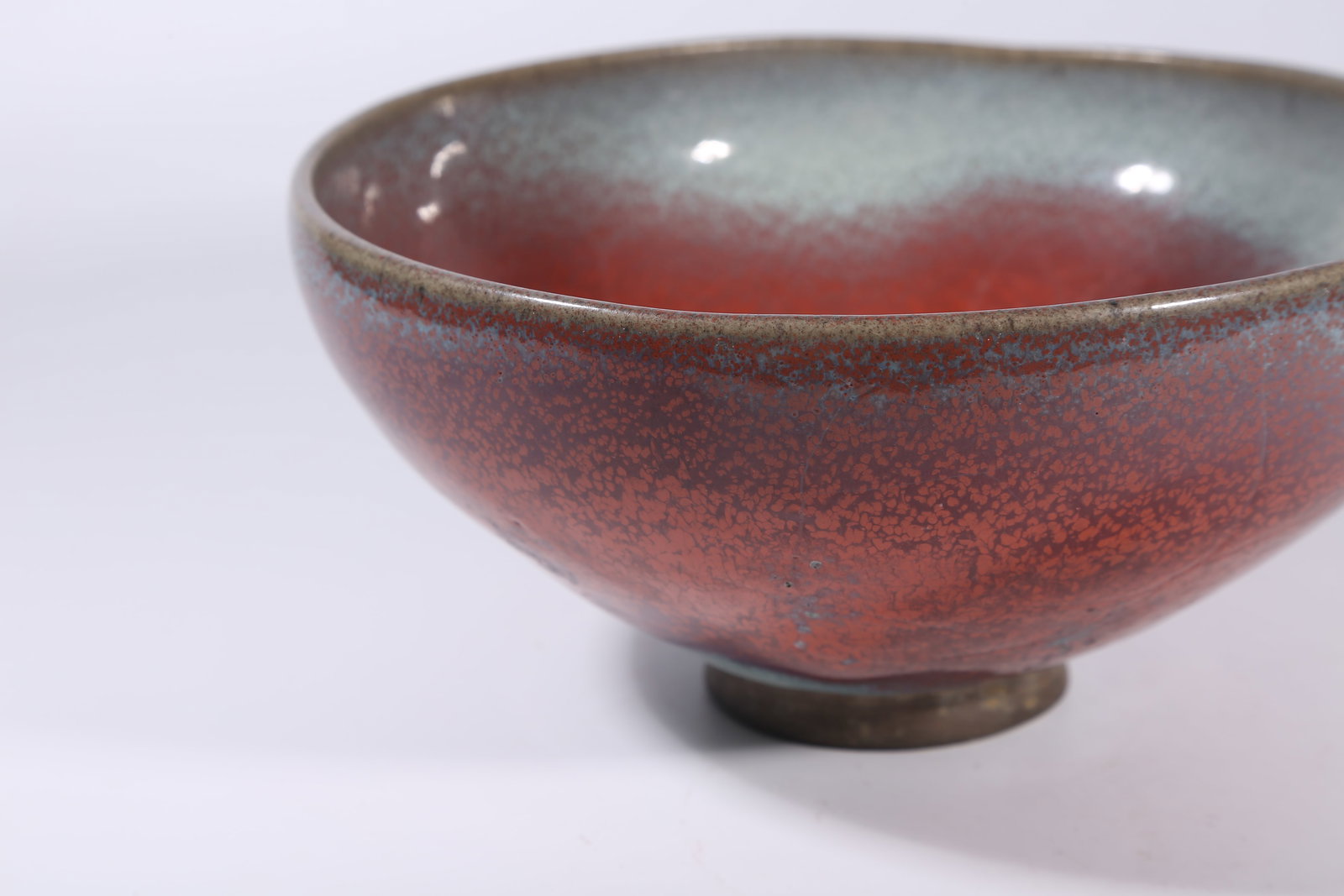 A JUN WARE LARGE BOWL - 5