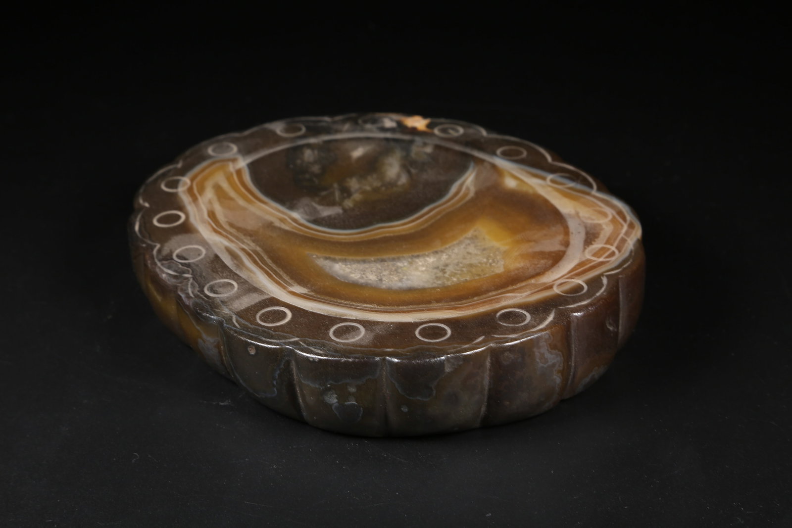 A AGATE INKSTONE - 4
