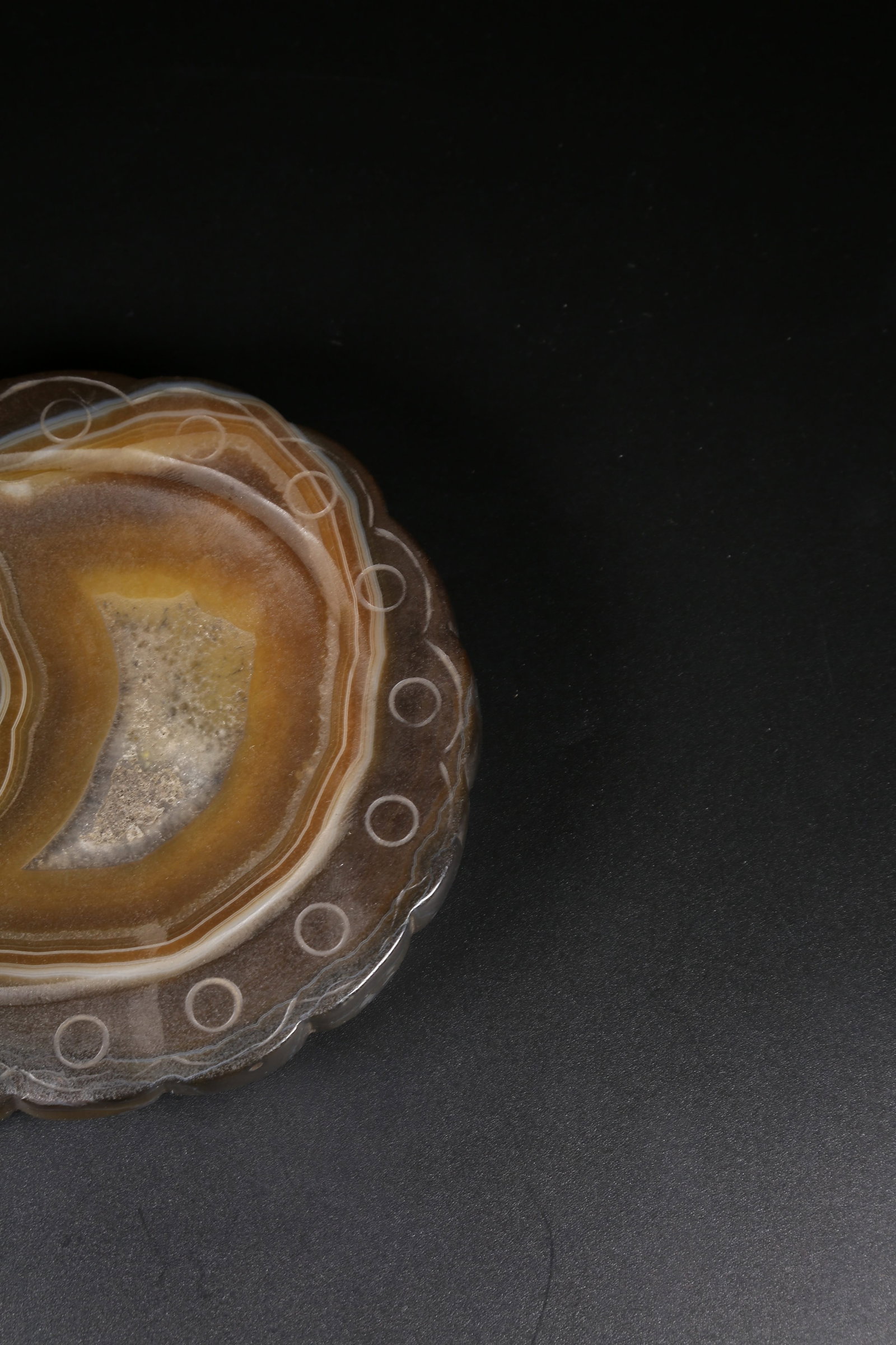 A AGATE INKSTONE - 6