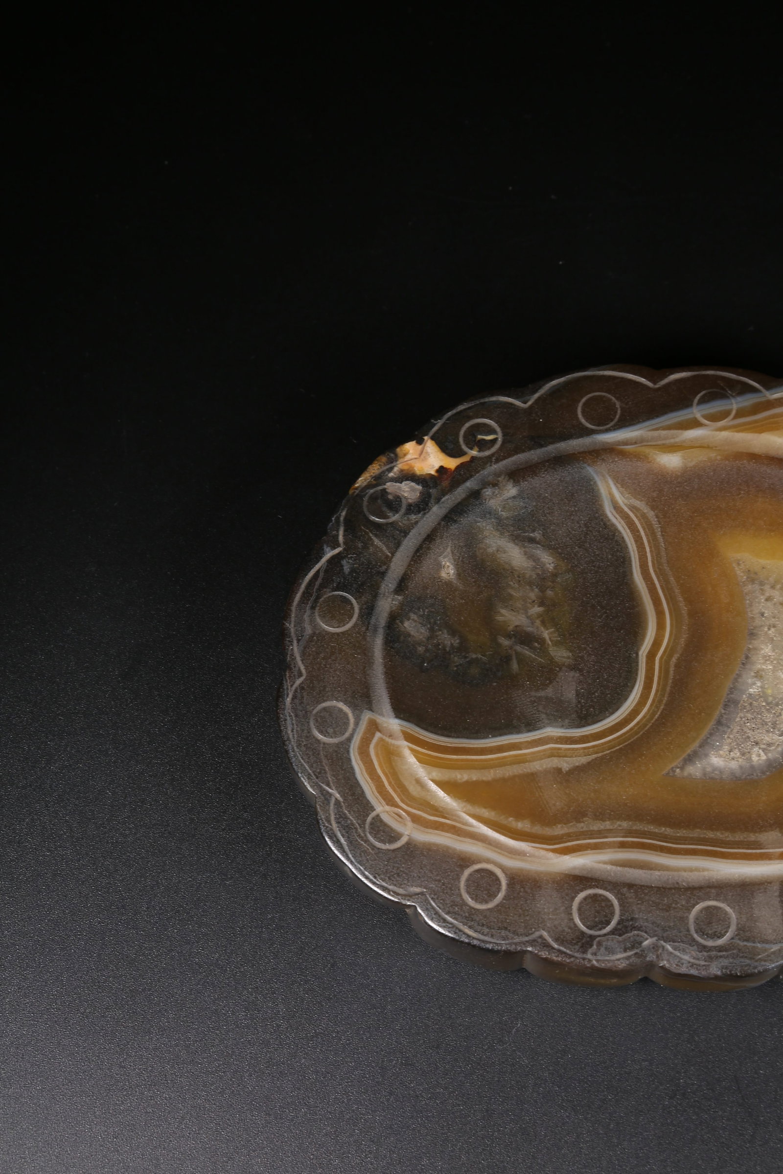 A AGATE INKSTONE - 7
