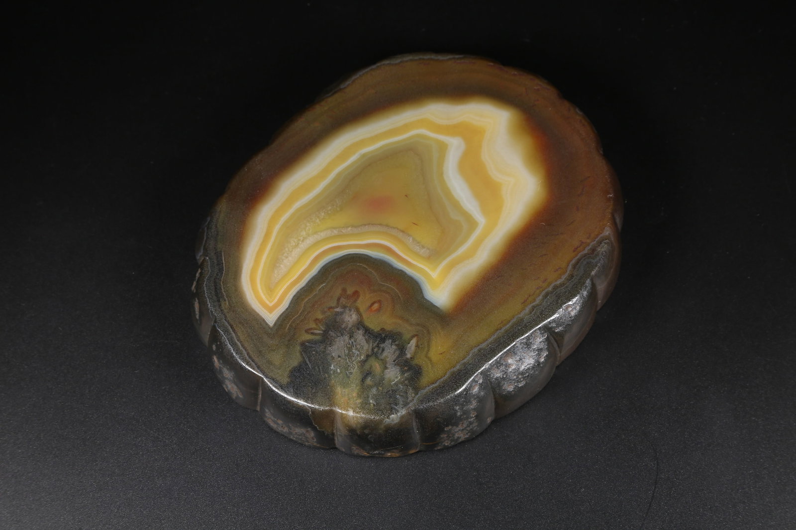 A AGATE INKSTONE - 8